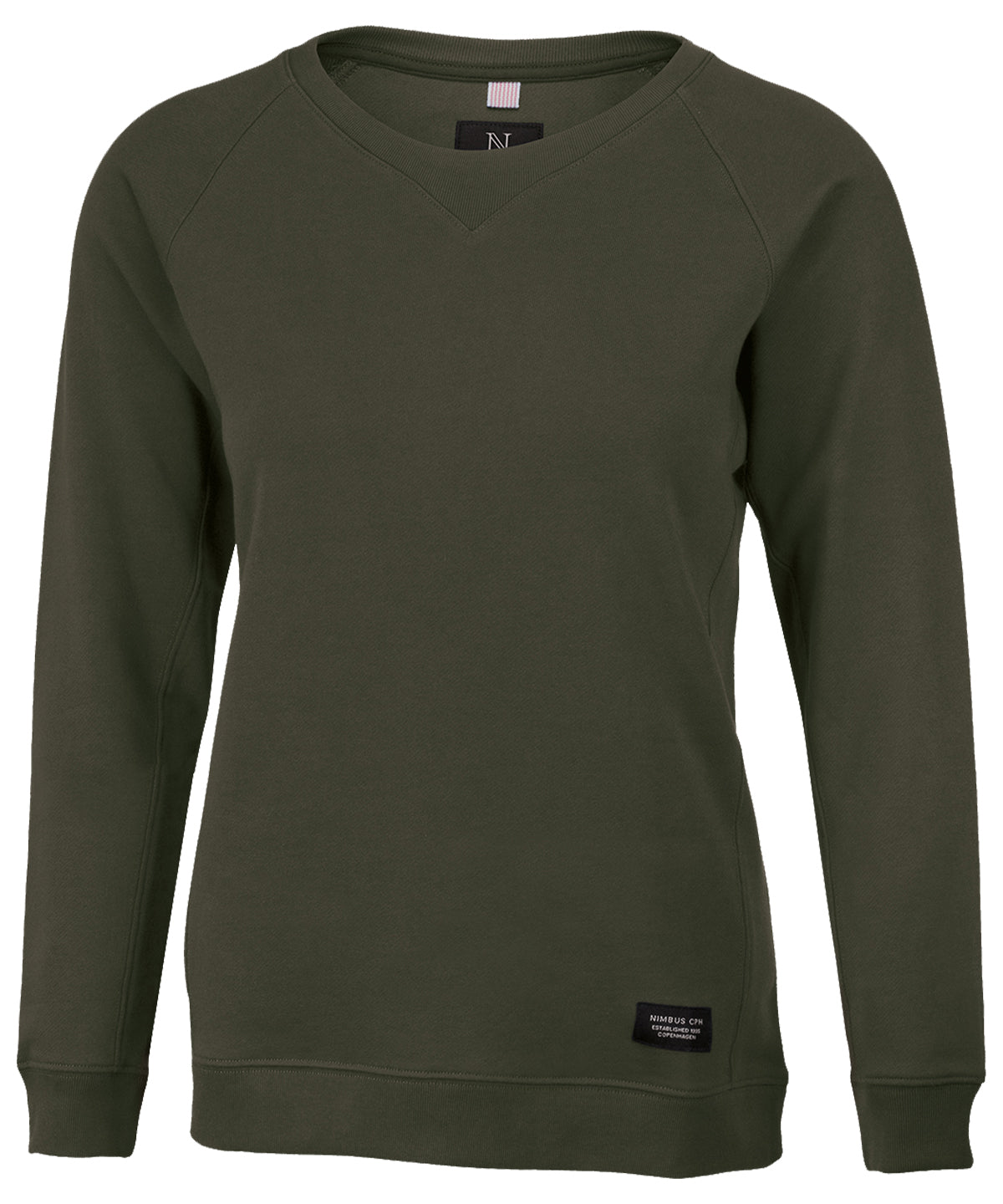 Women’s Newport – luxury lightweight crewneck - Olive