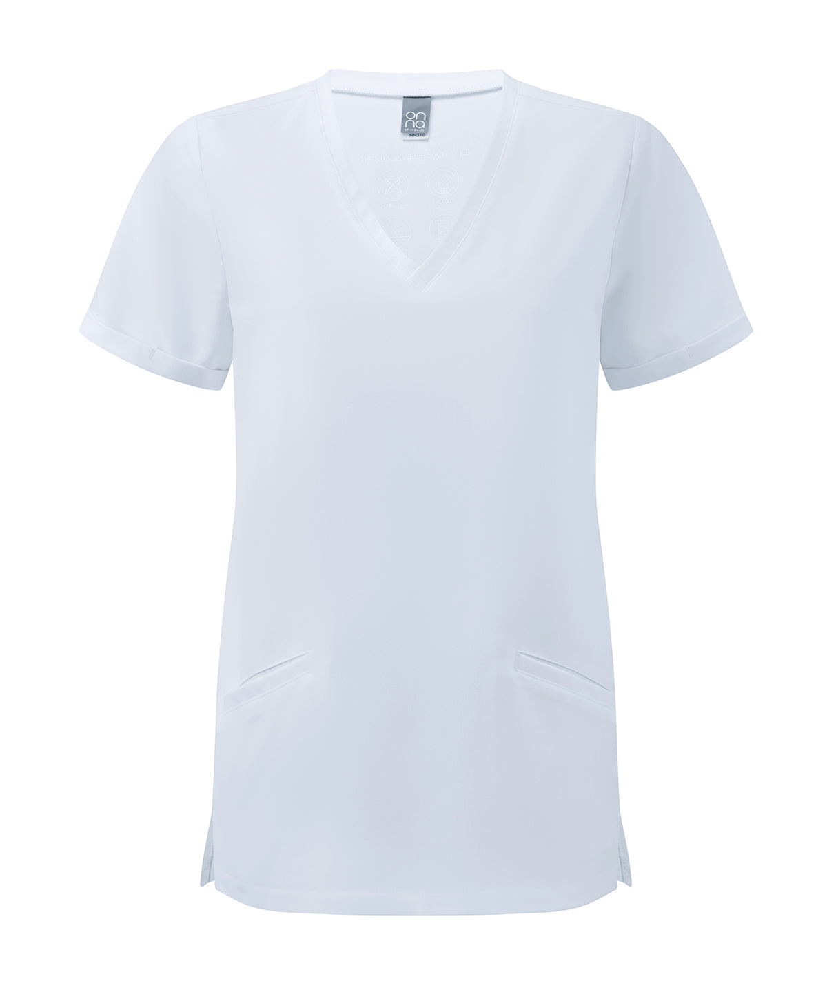 Women’s Invincible Onna-stretch tunic - Vital White