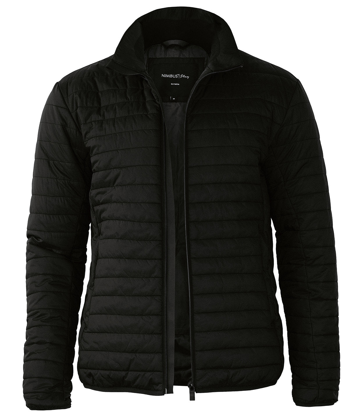 Olympia – comfortable puffer jacket - Black