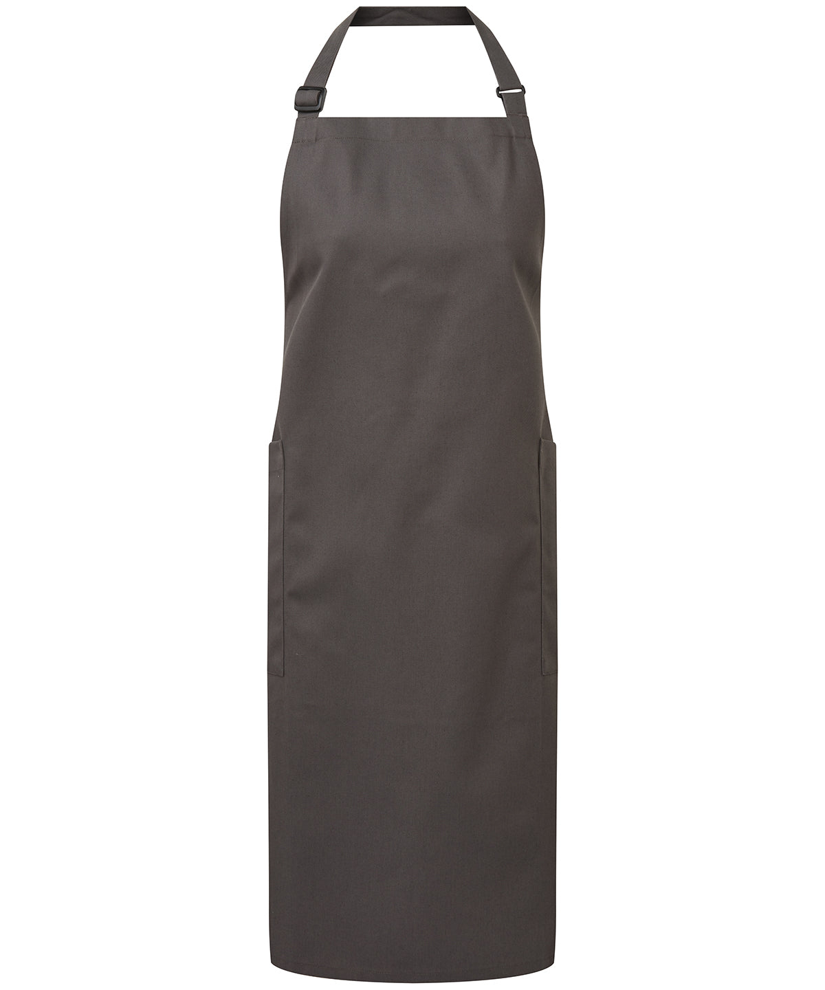 Recycled Polyester & Organic Cotton Apron - Dark Grey