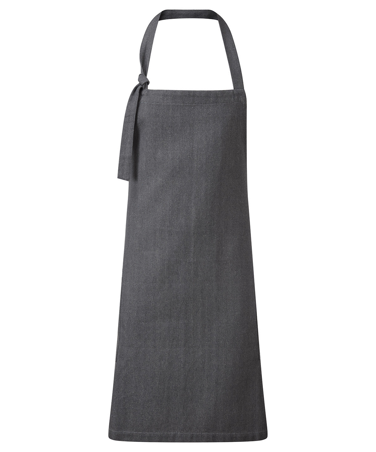 ‘Regenerate’ Bib Apron - Grey Denim