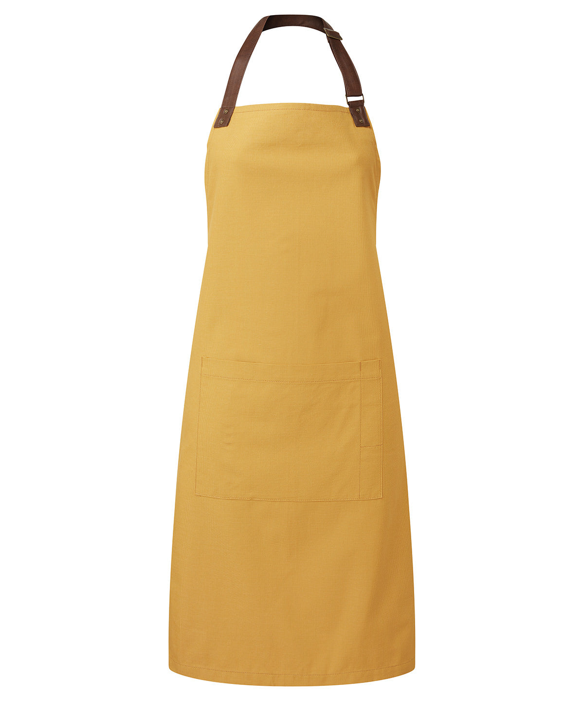Annex Oxford bib apron - Mustard