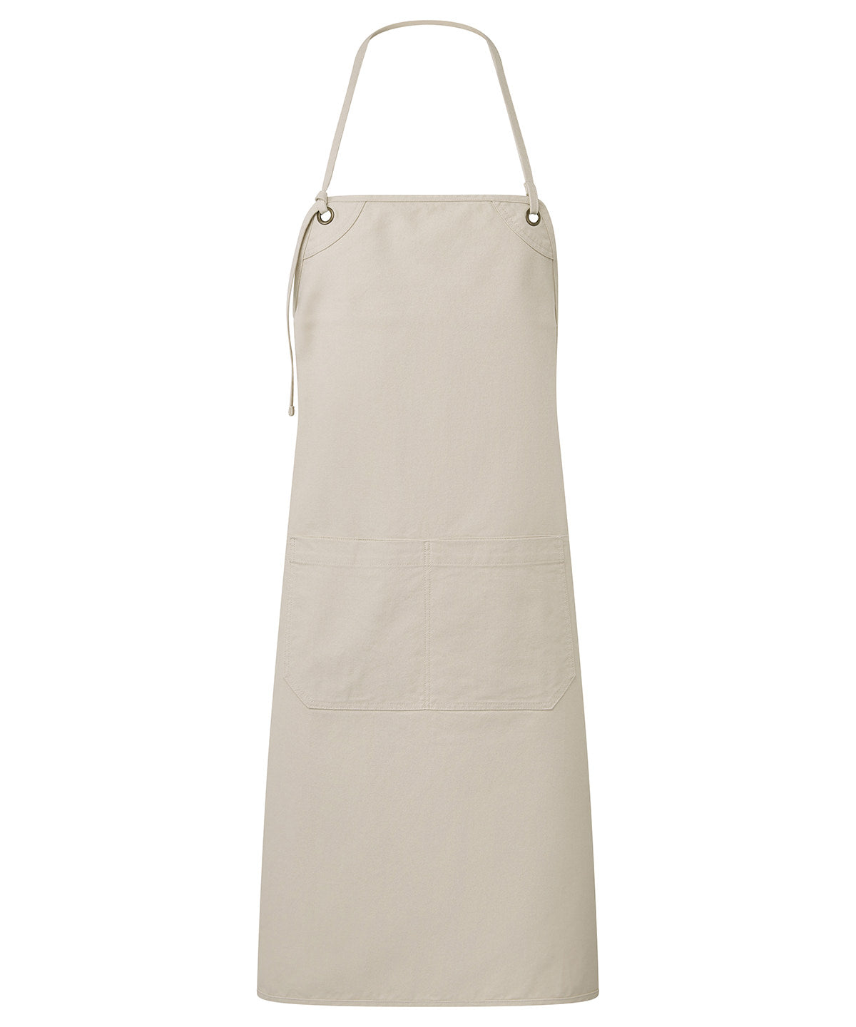 ‘Artisan’s choice’ double-pocket canvas apron - Natural