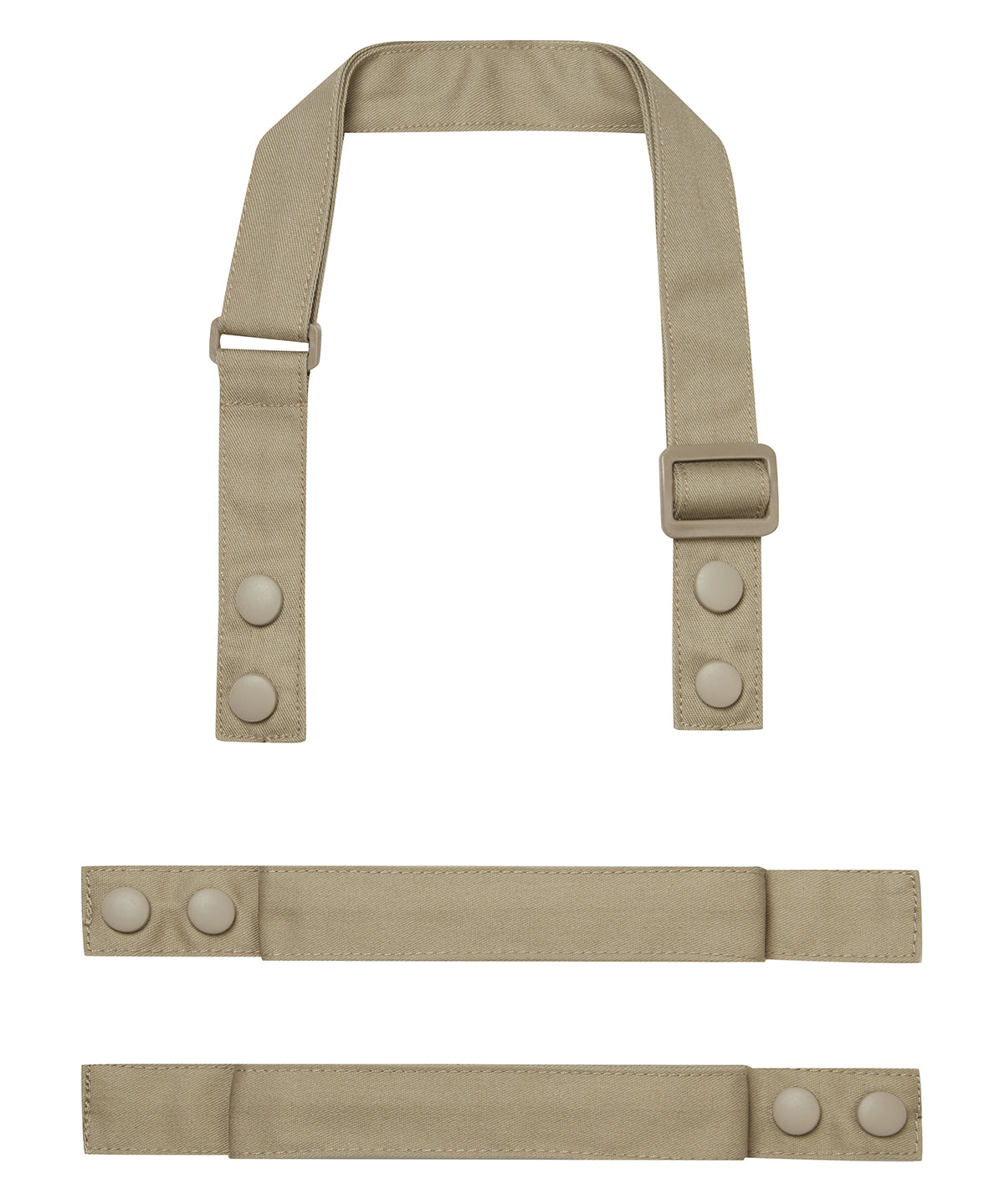 ‘Swap & Pop’ Customisable Apron – Straps - Khaki