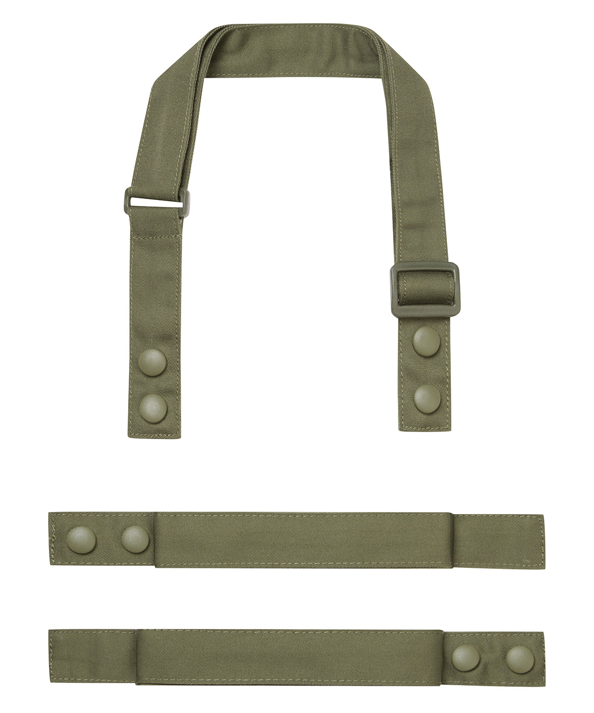 ‘Swap & Pop’ Customisable Apron – Straps - Olive