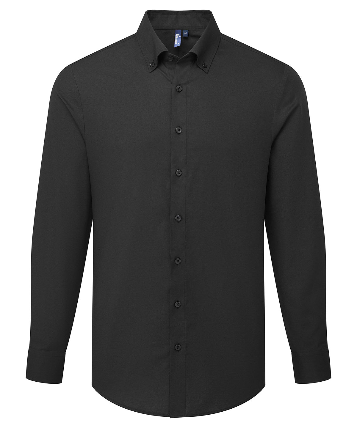 ‘Supreme’ Oxford long sleeve shirt - Black