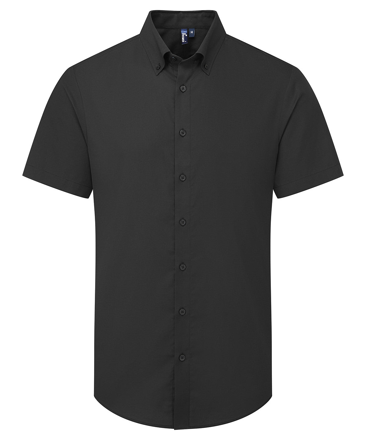 ‘Supreme’ Oxford short sleeve shirt - Black