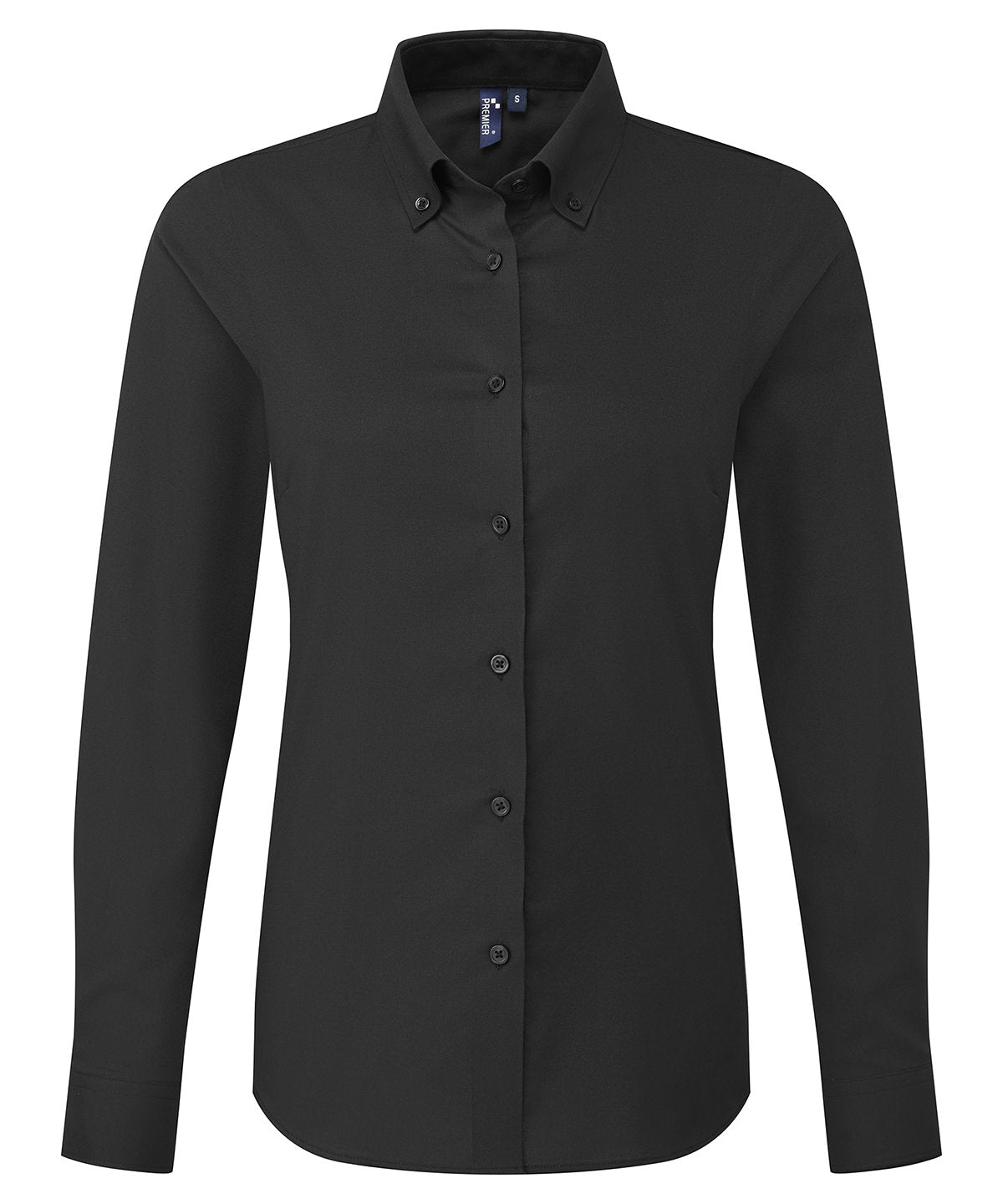 Women’s ‘Supreme’ Oxford long sleeve shirt - Black