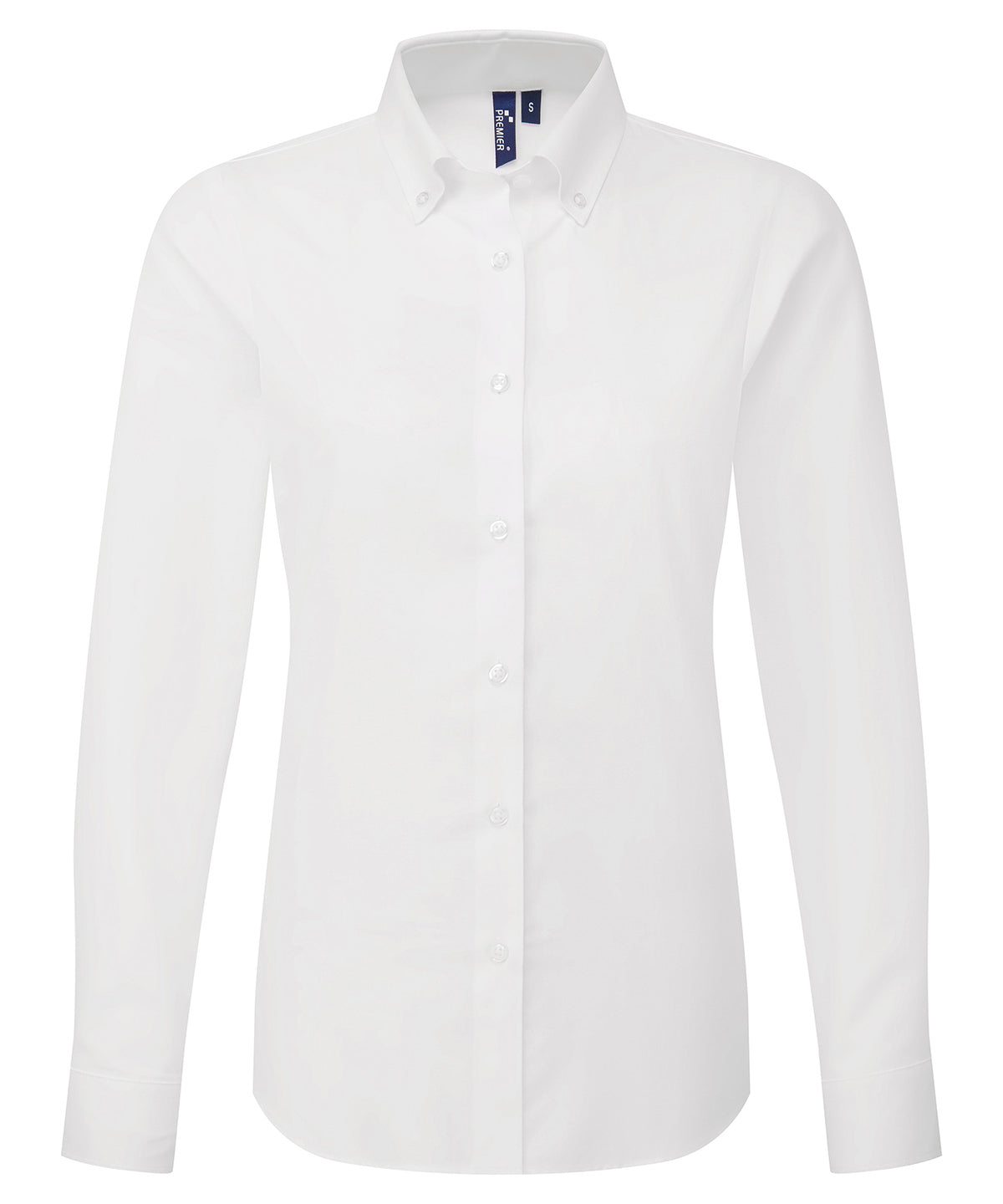 Women’s ‘Supreme’ Oxford long sleeve shirt - White