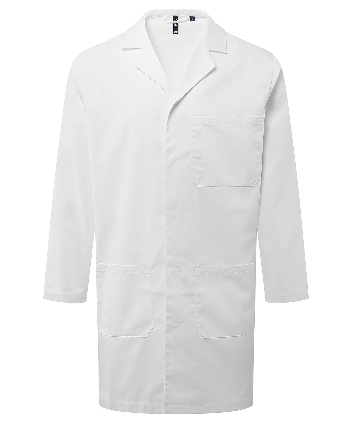 Essential 3-pocket work coat  - White