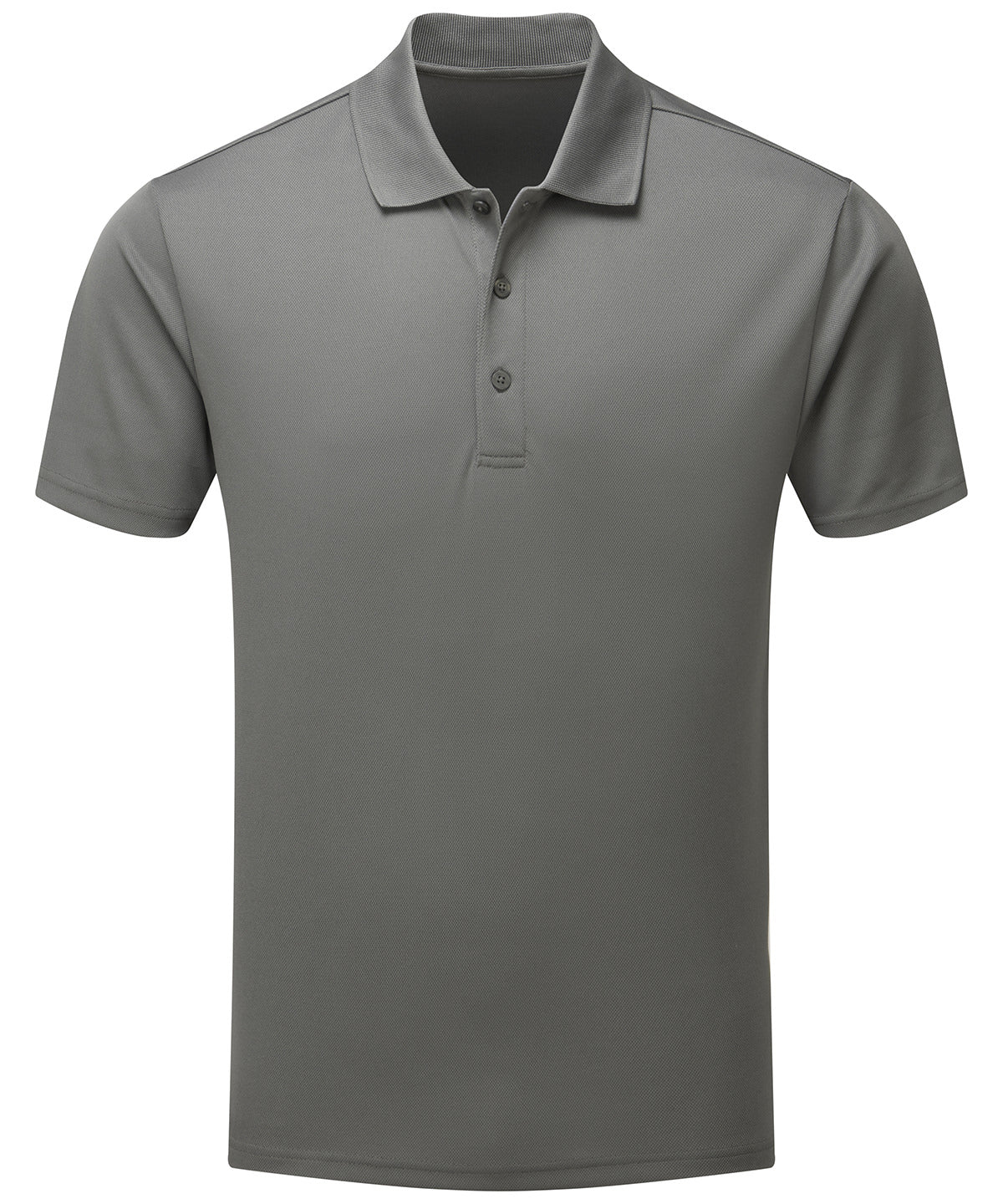 Men’s Spun Dyed Recycled Polo Shirt - Dark Grey
