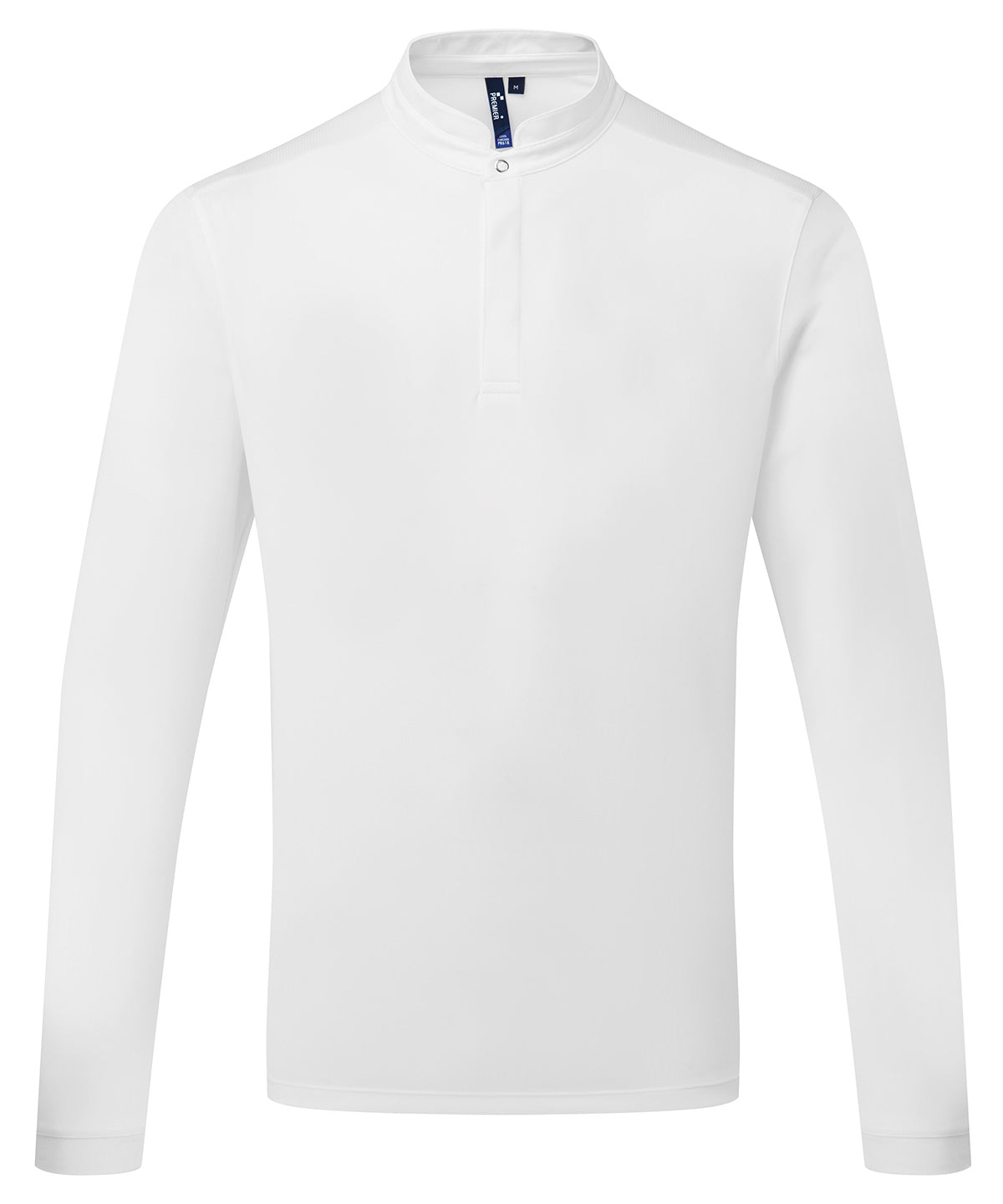 Essential Coolchecker® long sleeve chef’s shirt - White