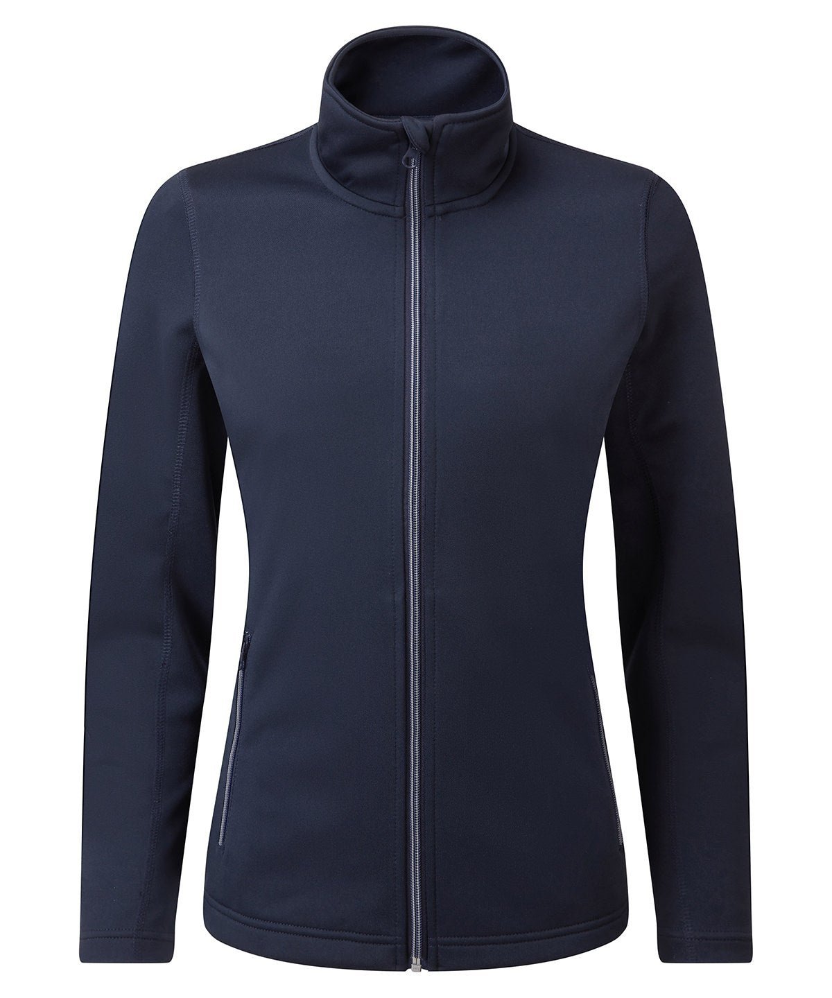 Women’s Spun Dyed Recycled Zip-Through Sweat - French Navy