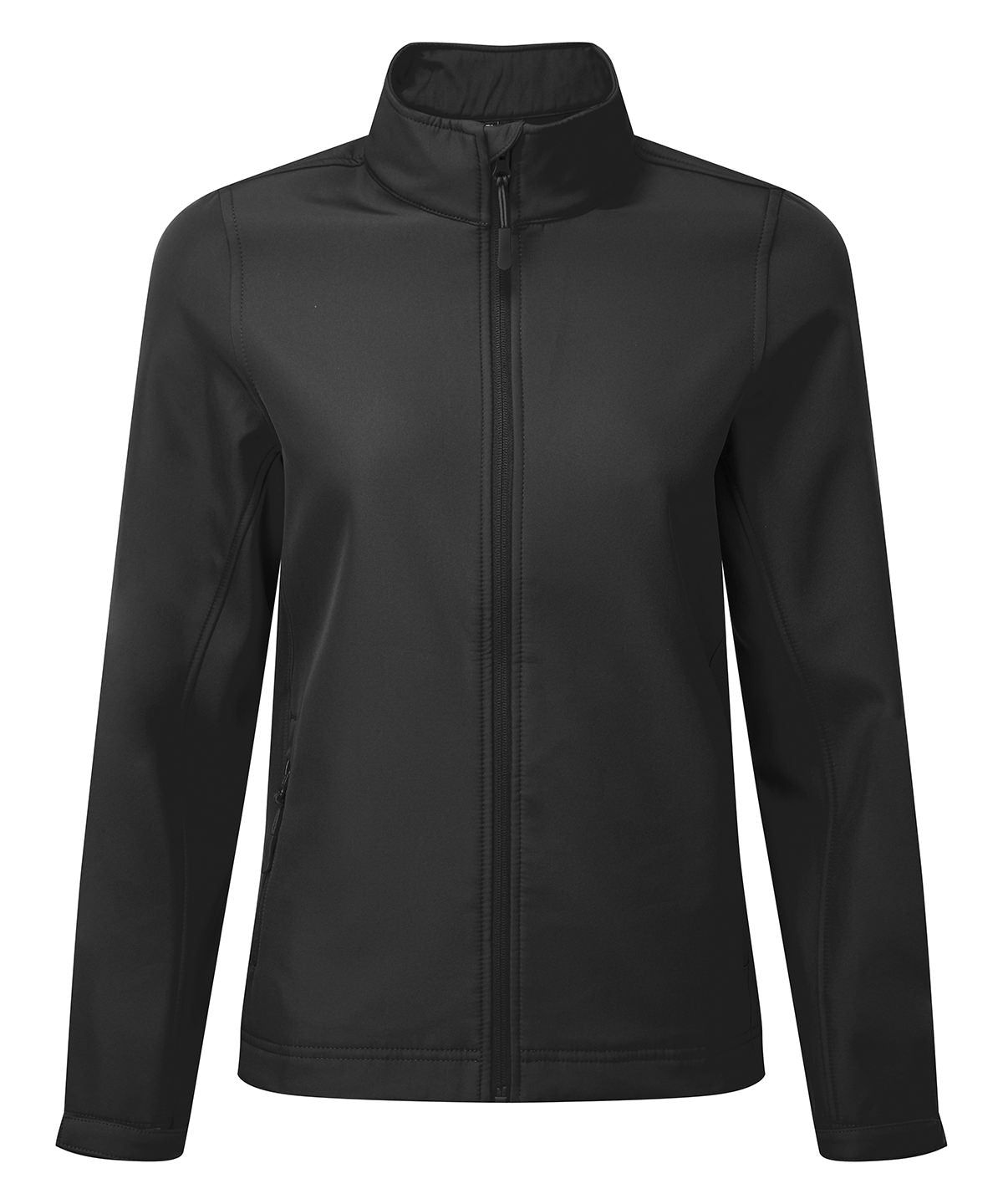 Women’s Windchecker® printable and recycled softshell jacket - Black