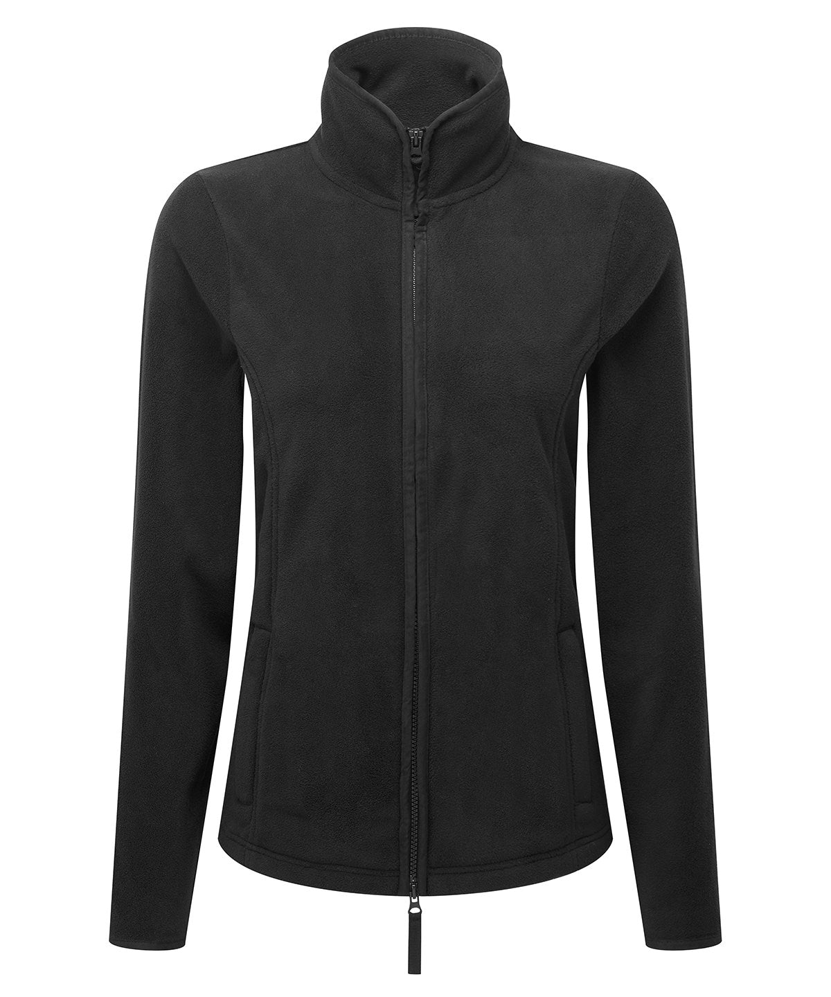 Women’s artisan fleece jacket - Black/Black