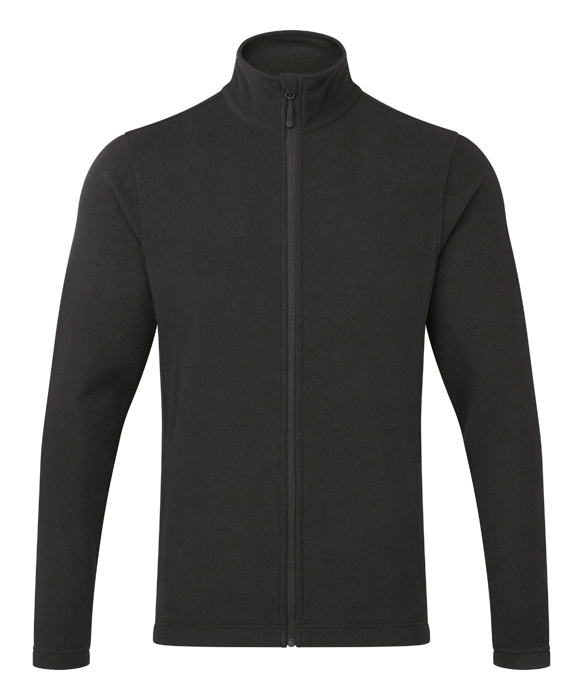 ‘Recyclight’ full-zip microfleece - Black