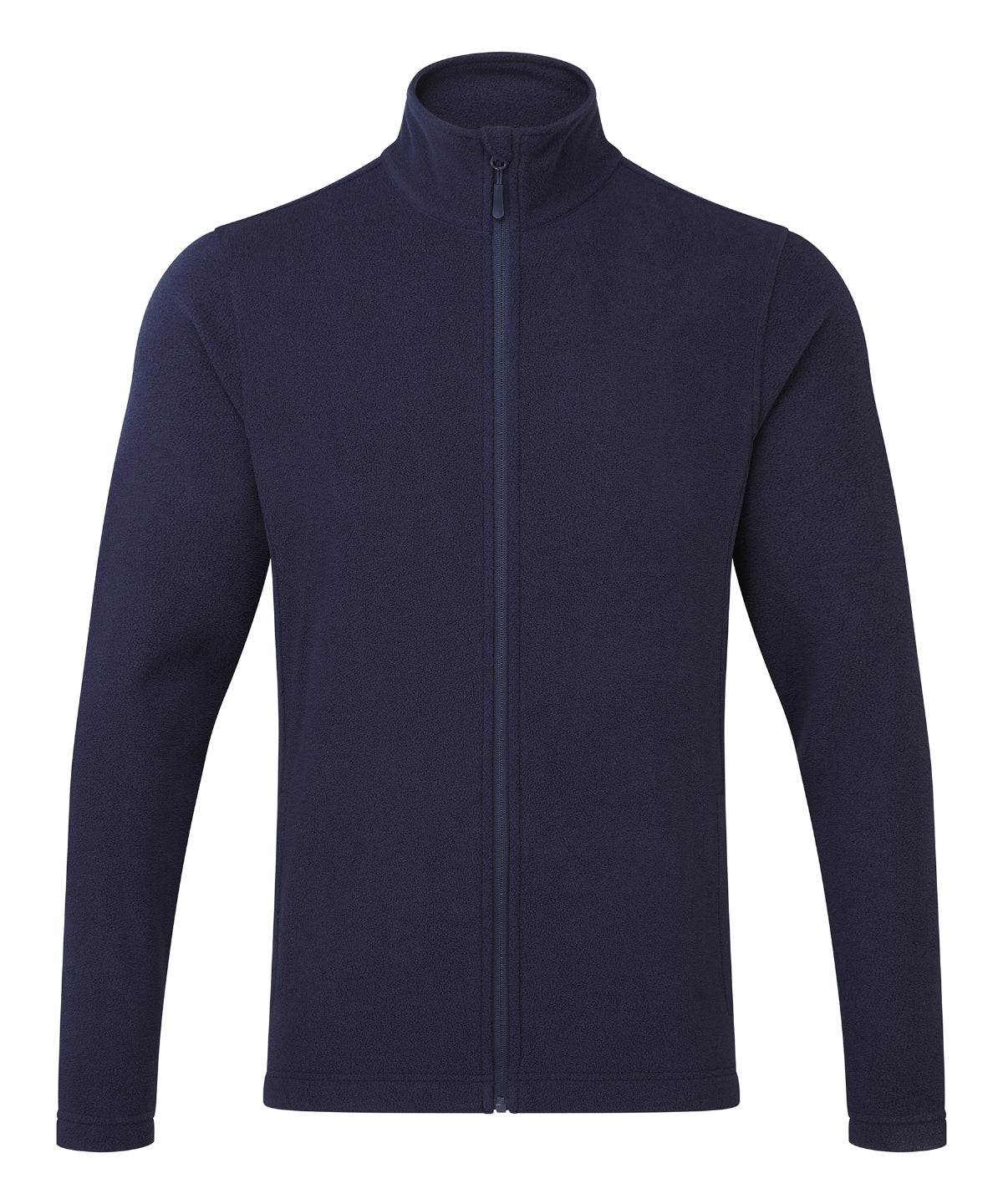 ‘Recyclight’ full-zip microfleece - Navy