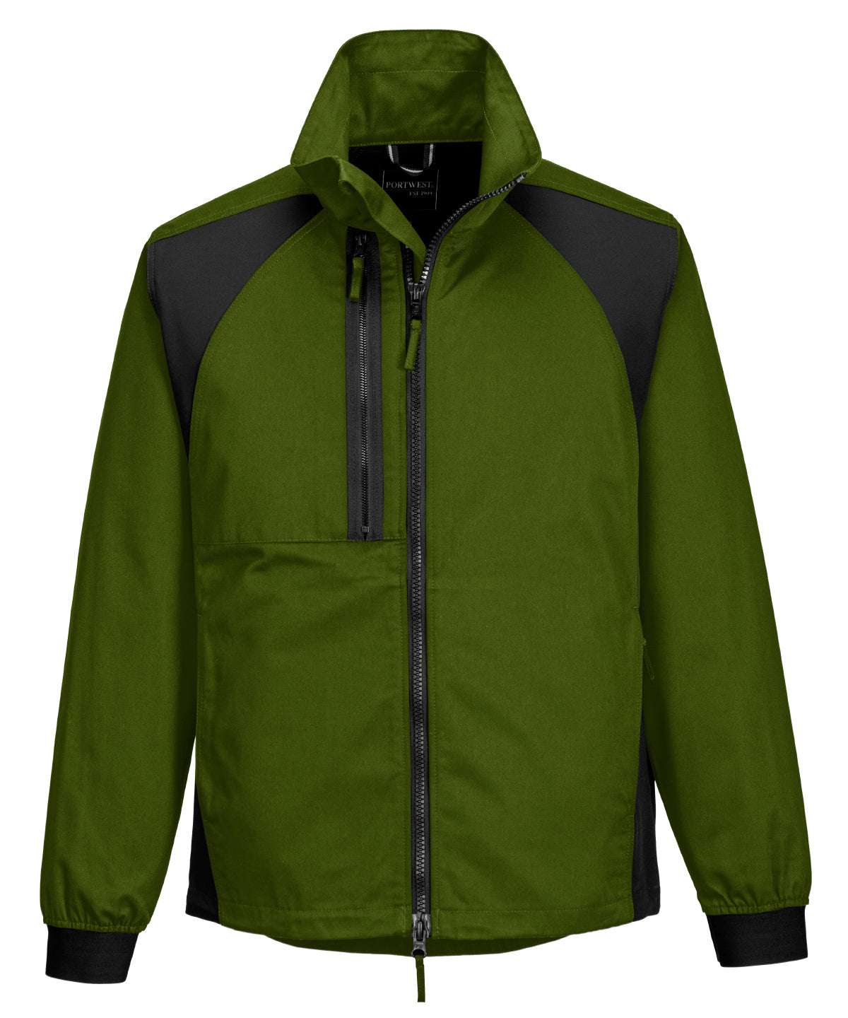 WX2 stretch work jacket (CD885) - Olive Green