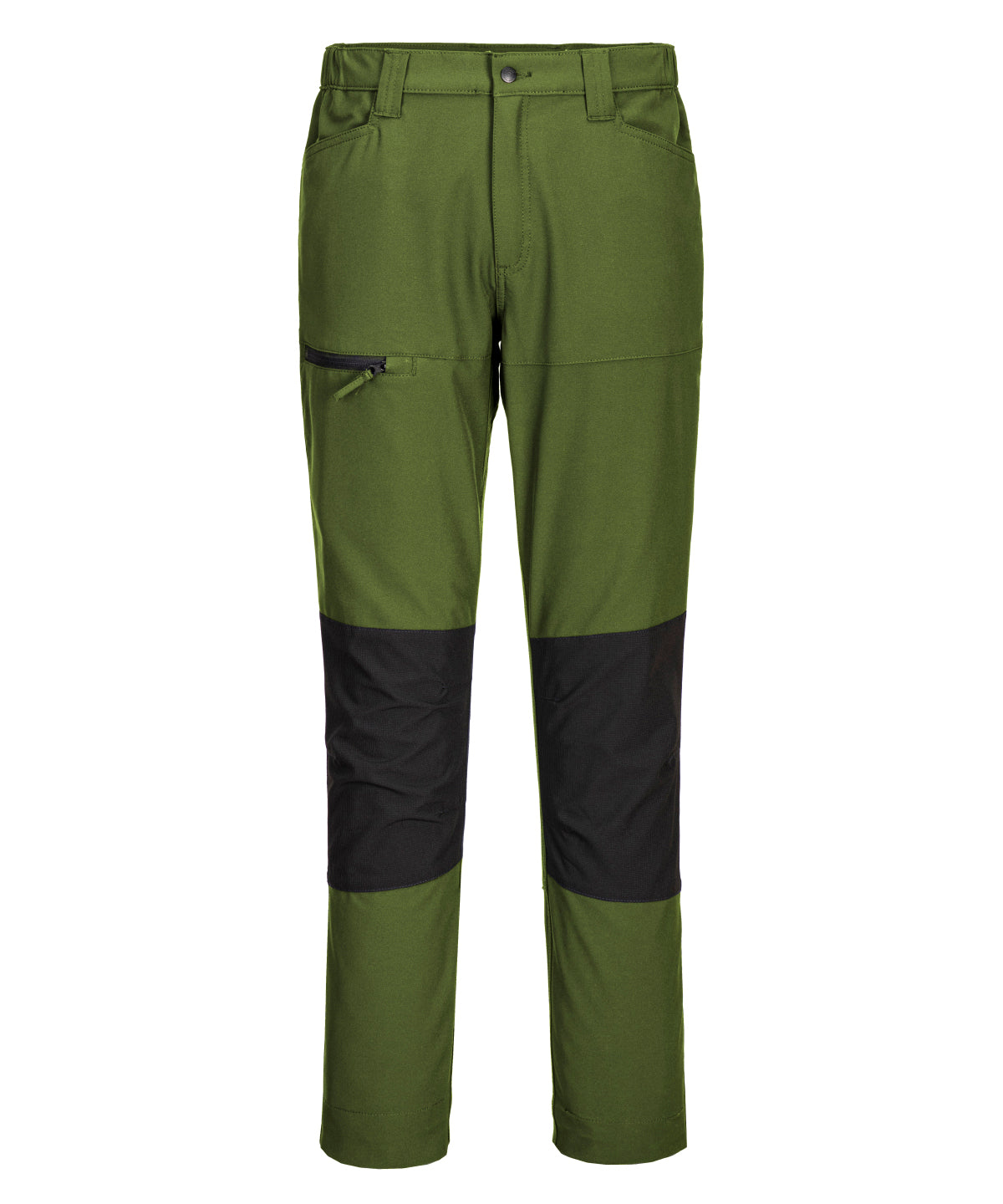 WX2 stretch work trousers (CD886) slim fit - Olive Green
