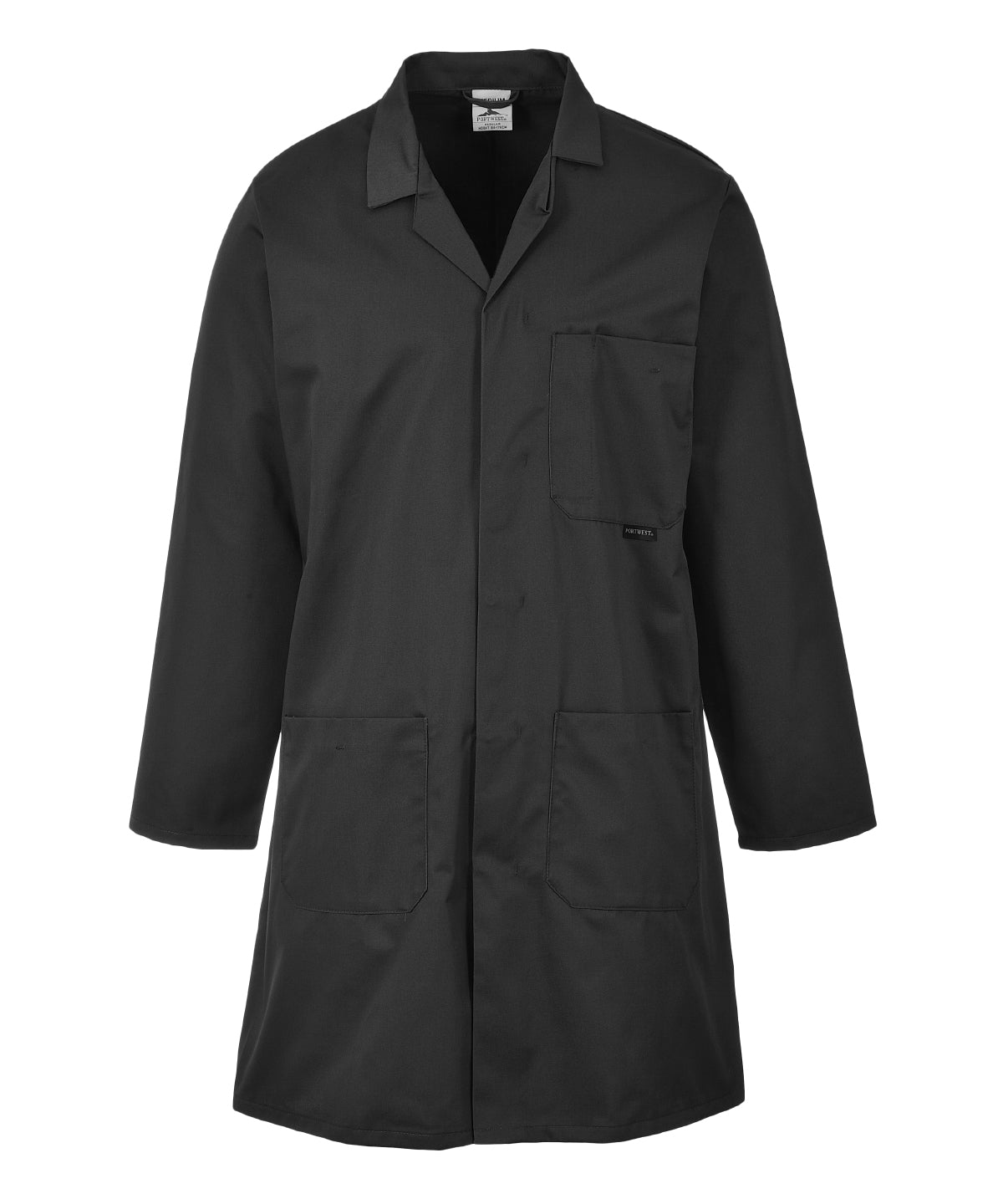 Lab coat (2852) - Black