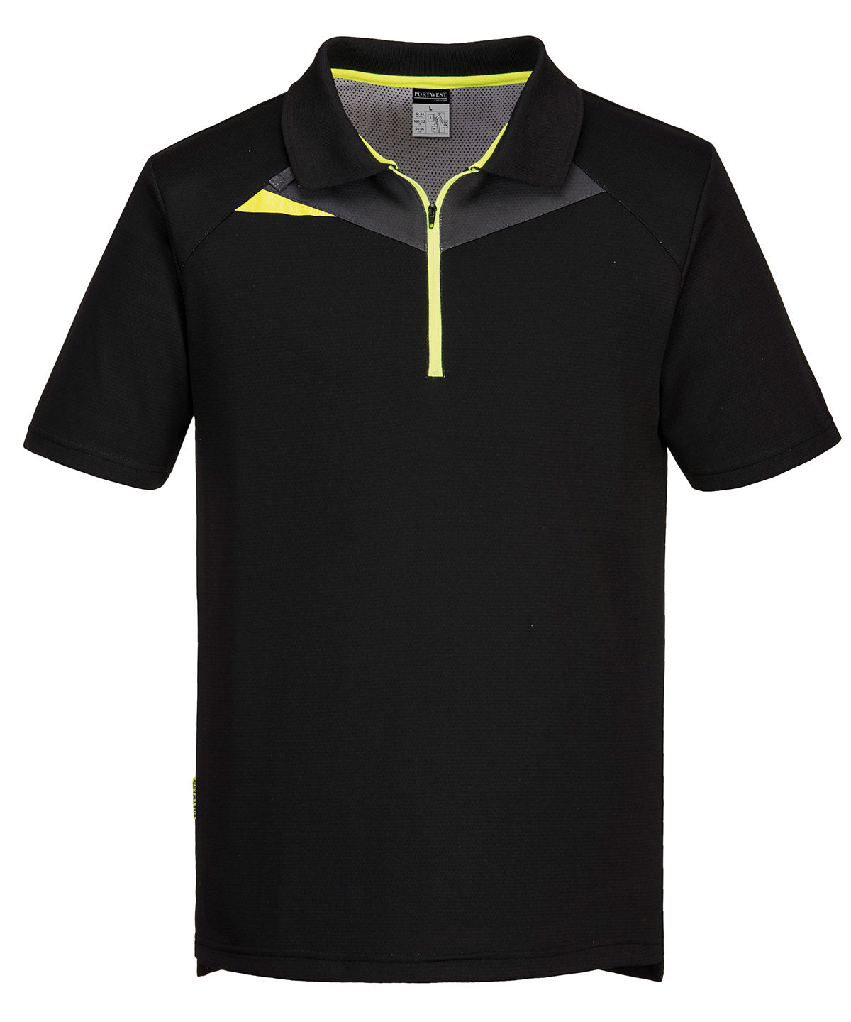 DX4 Polo shirt (DX410) - Black/Yellow