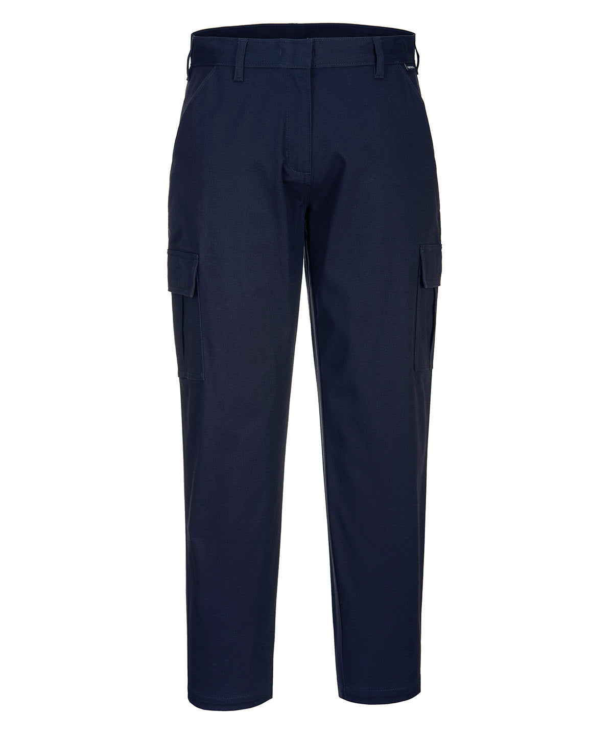 Women's stretch cargo trousers (S233) slim fit - Dark Navy