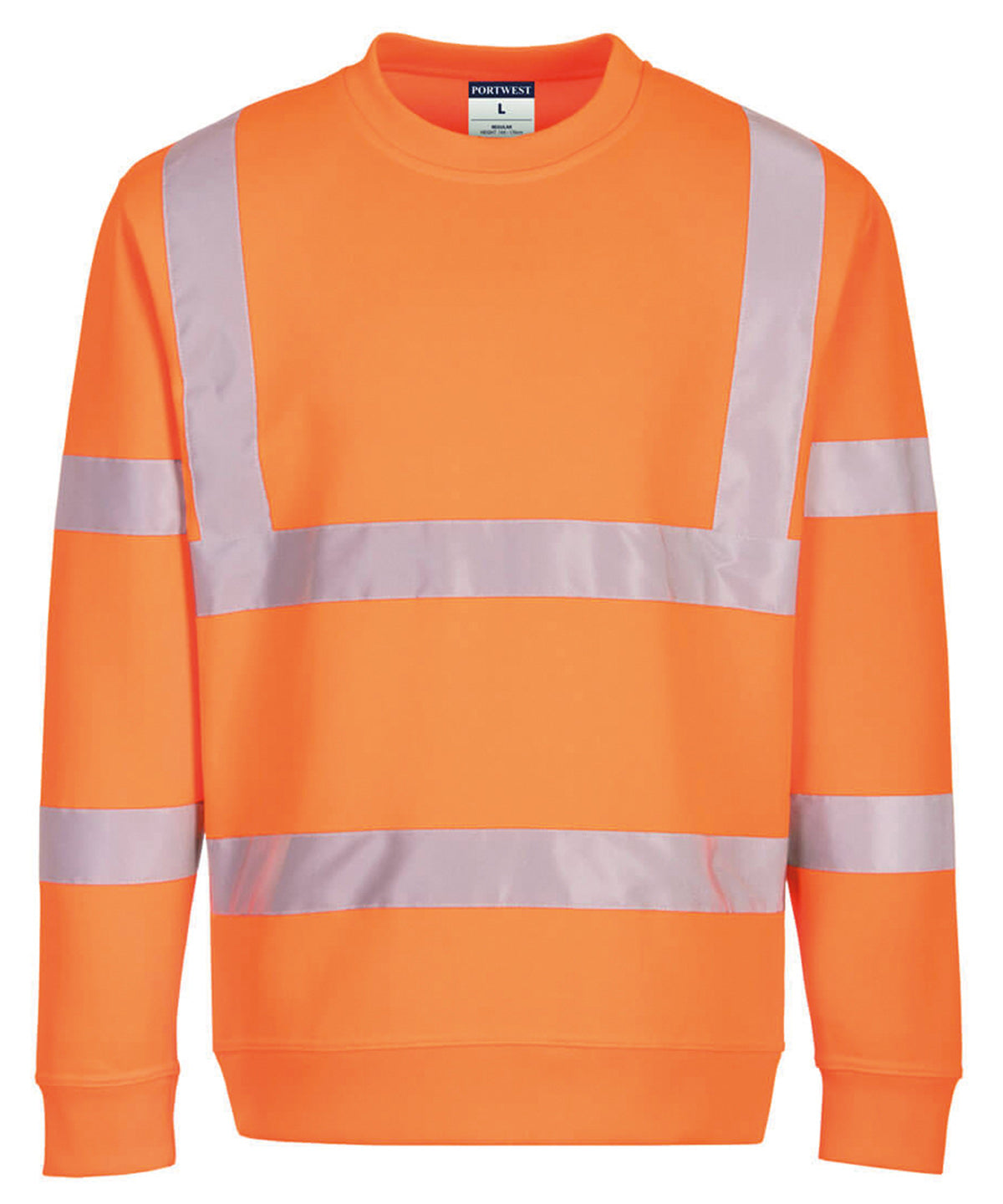 Eco Hi-vis sweatshirt (EC13) - Orange