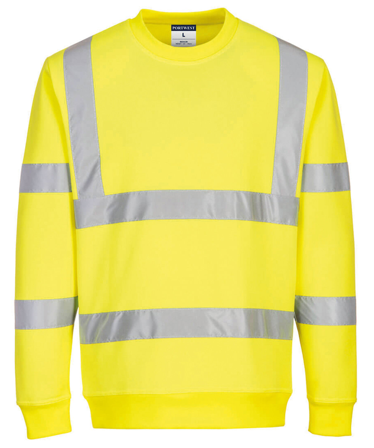 Eco Hi-vis sweatshirt (EC13) - Yellow