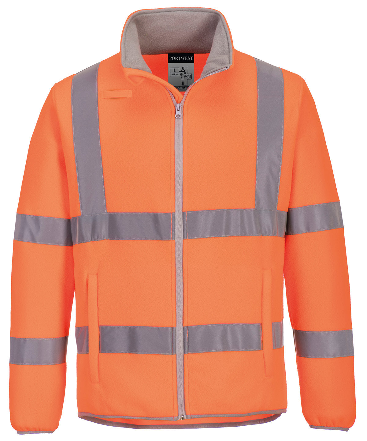 Eco Hi-vis fleece jacket (EC70) - Orange
