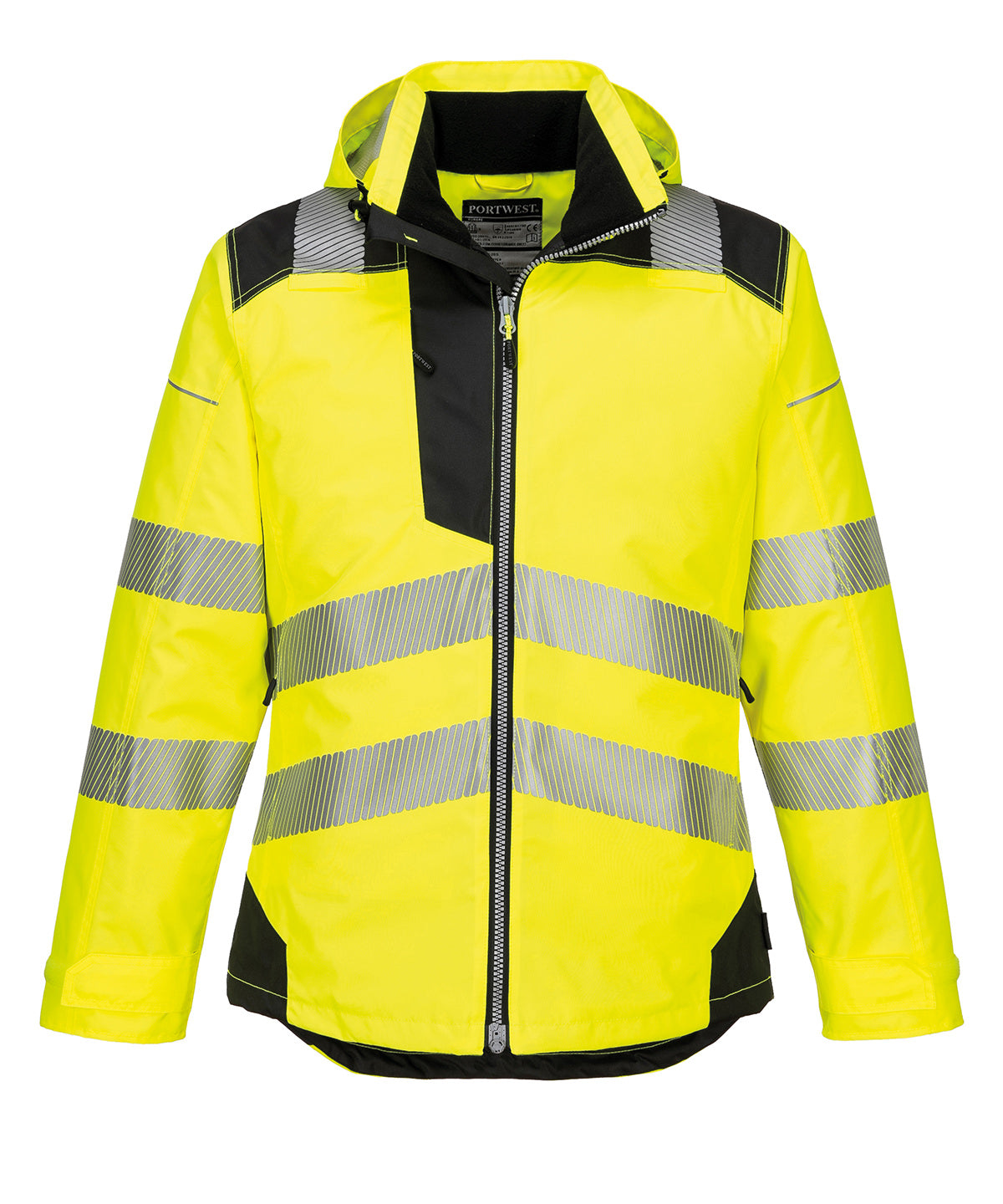 PW3 Hi-vis winter jacket (T400) - Yellow/Black