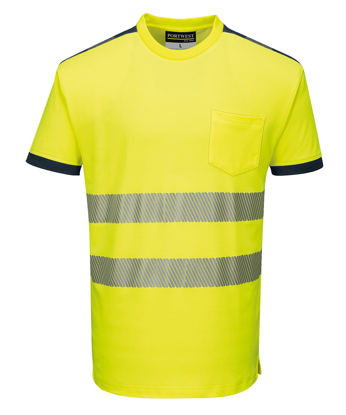 PW3 Hi-vis t-shirt (T181) - Yellow/Black