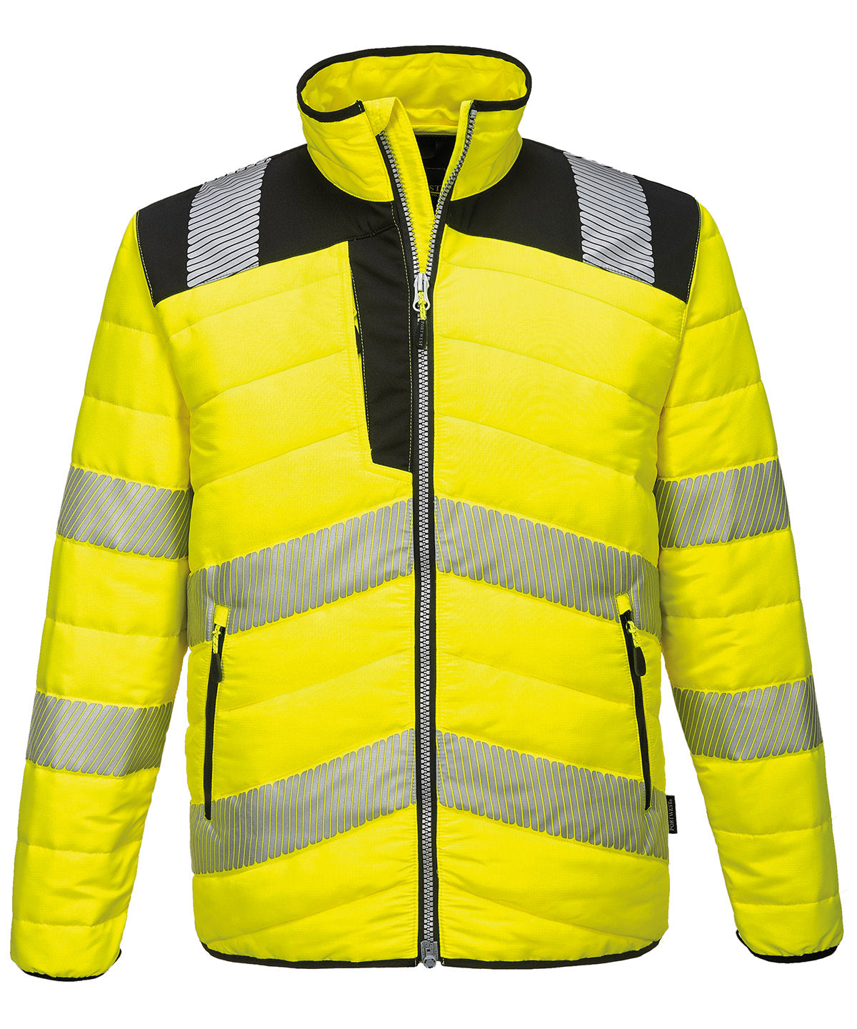 PW3 Hi-vis baffle jacket (PW371) - Yellow/Black