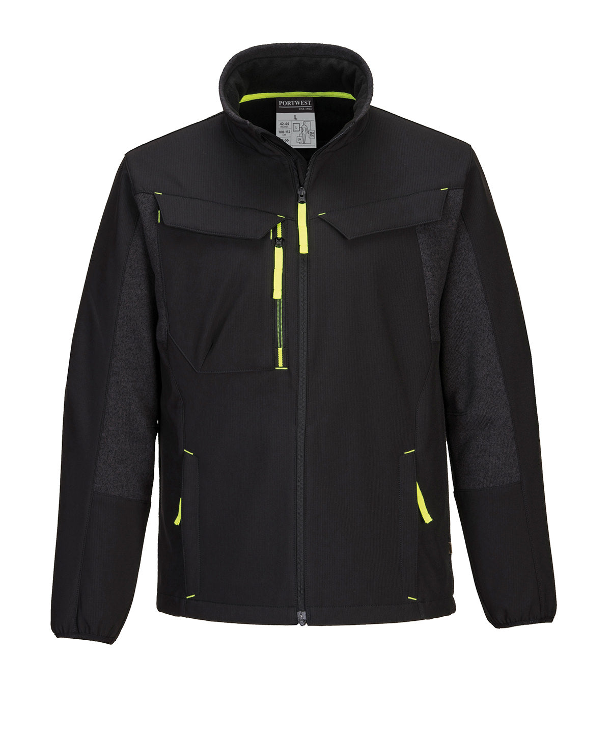 WX3 Eco Hybrid softshell jacket (2L) (T753) - Black