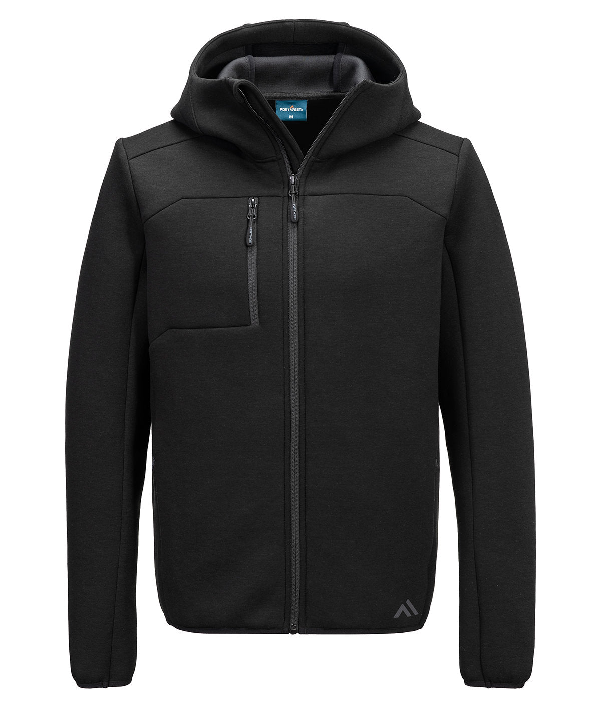 KX3 Sport zip hooded sweater (KX372) - Black