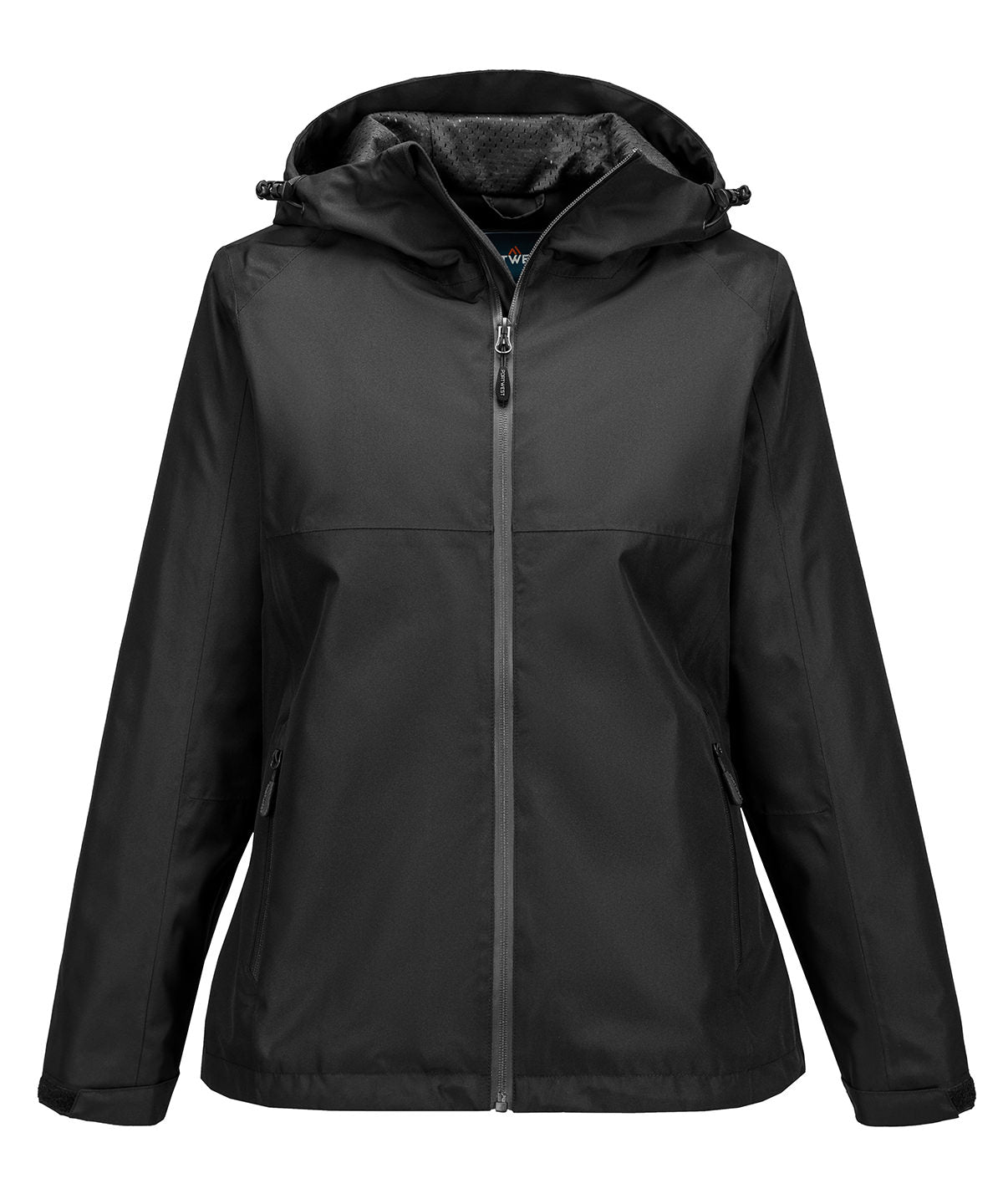 Women’s professional rain jacket (S614) - Black
