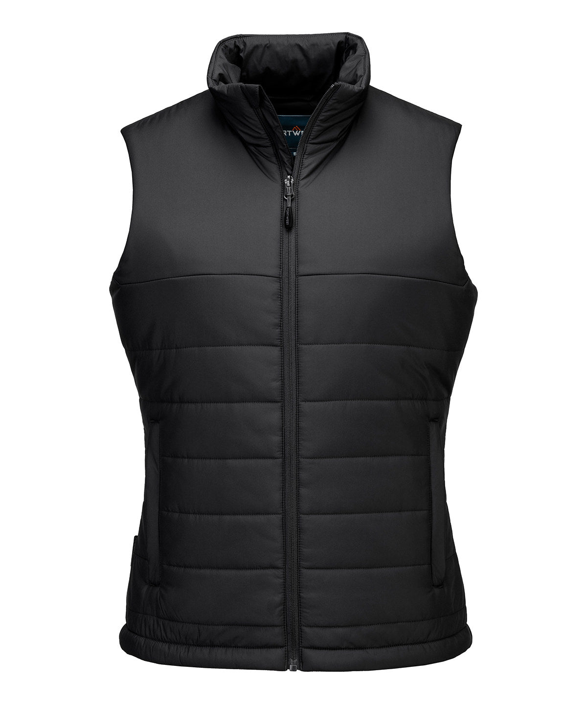 Women’s professional insulated baffle gilet (S607) - Black
