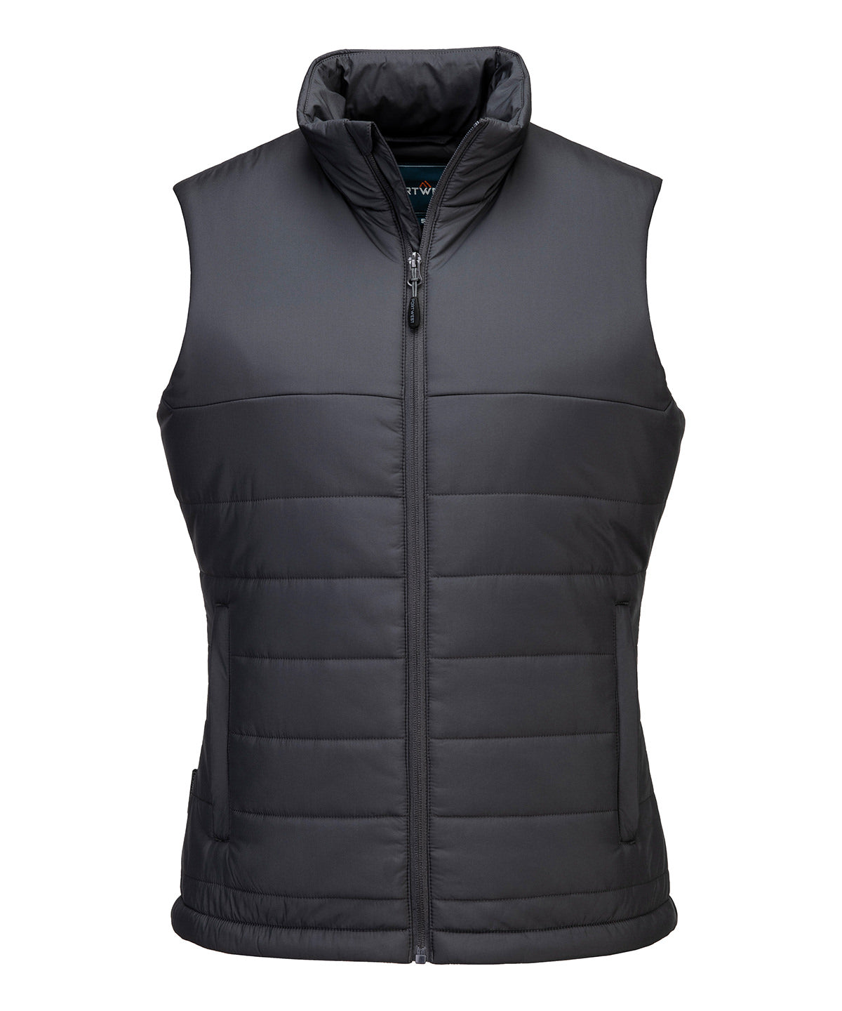 Women’s professional insulated baffle gilet (S607) - Grey