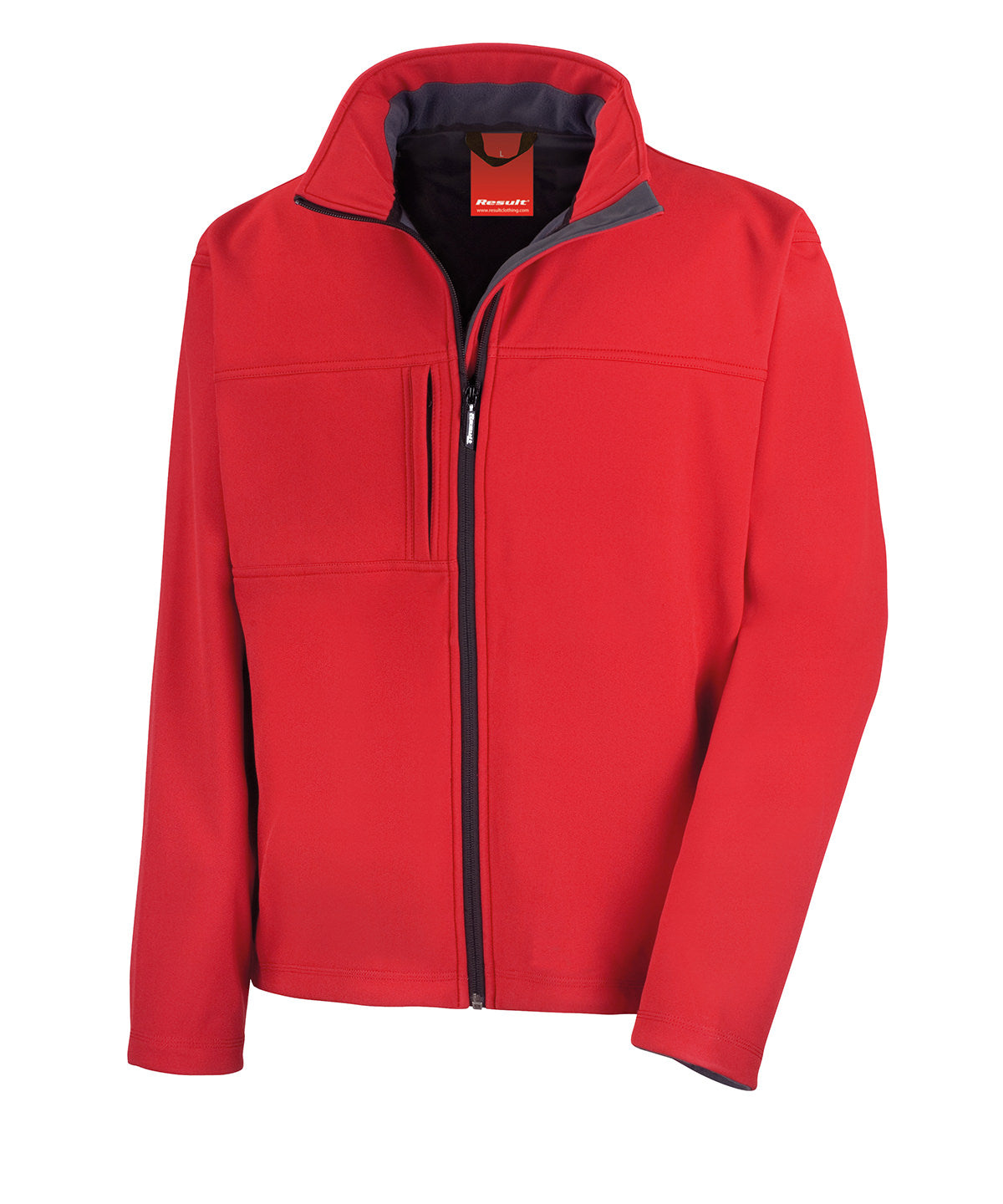 Classic softshell jacket - Red*