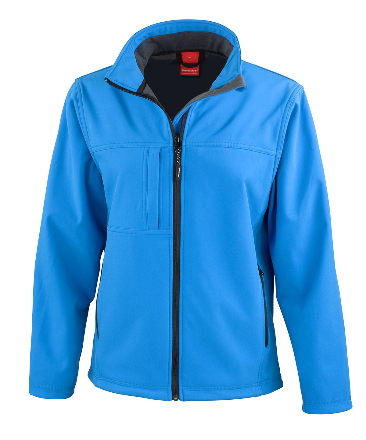 Women's classic softshell jacket - Azure