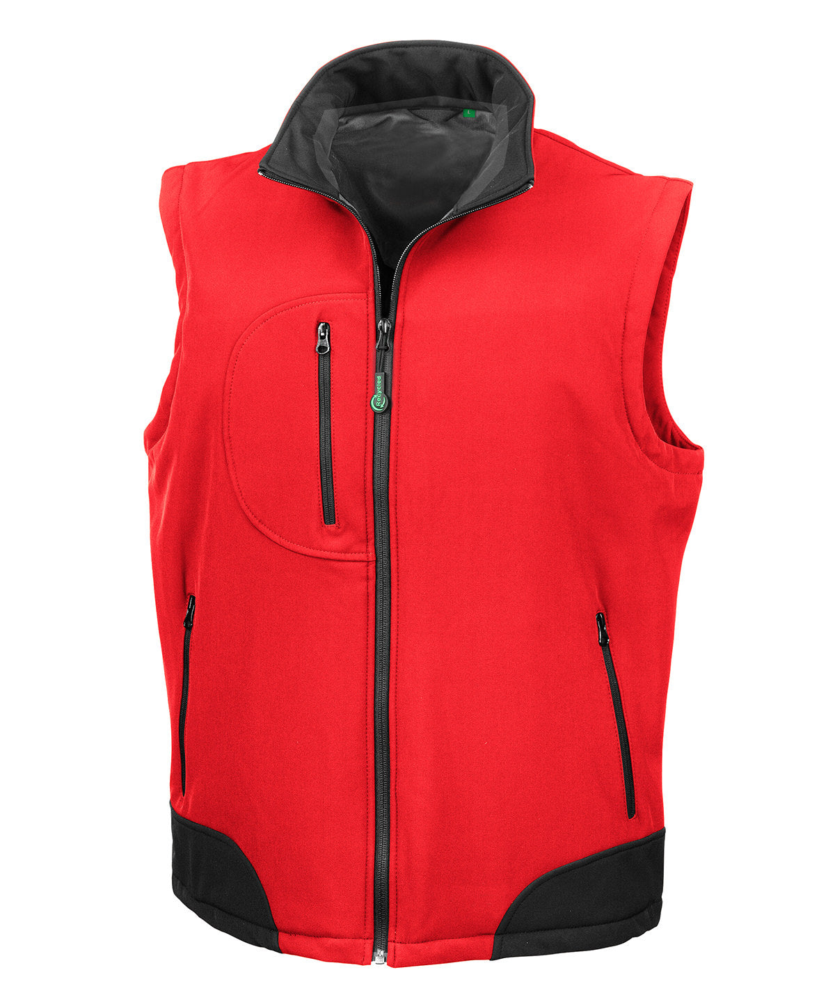 Softshell bodywarmer - Red/Black