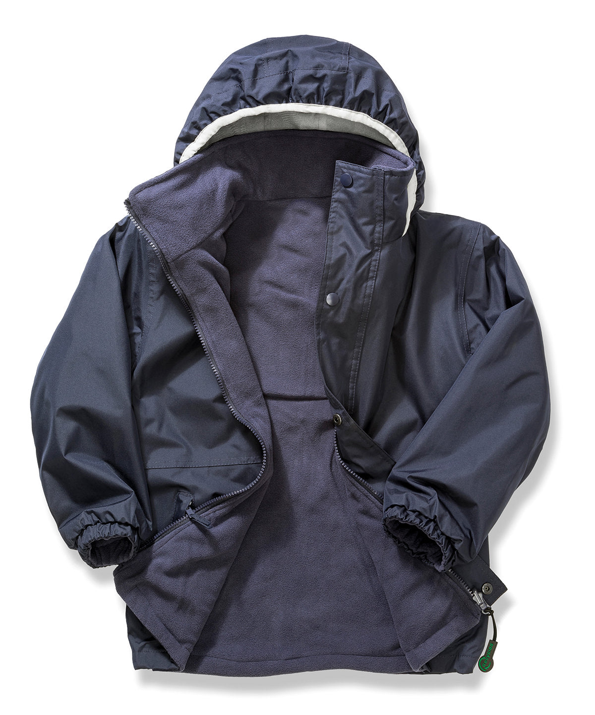 Junior & youth Recycled StormDri 6000 coat - Navy/Navy