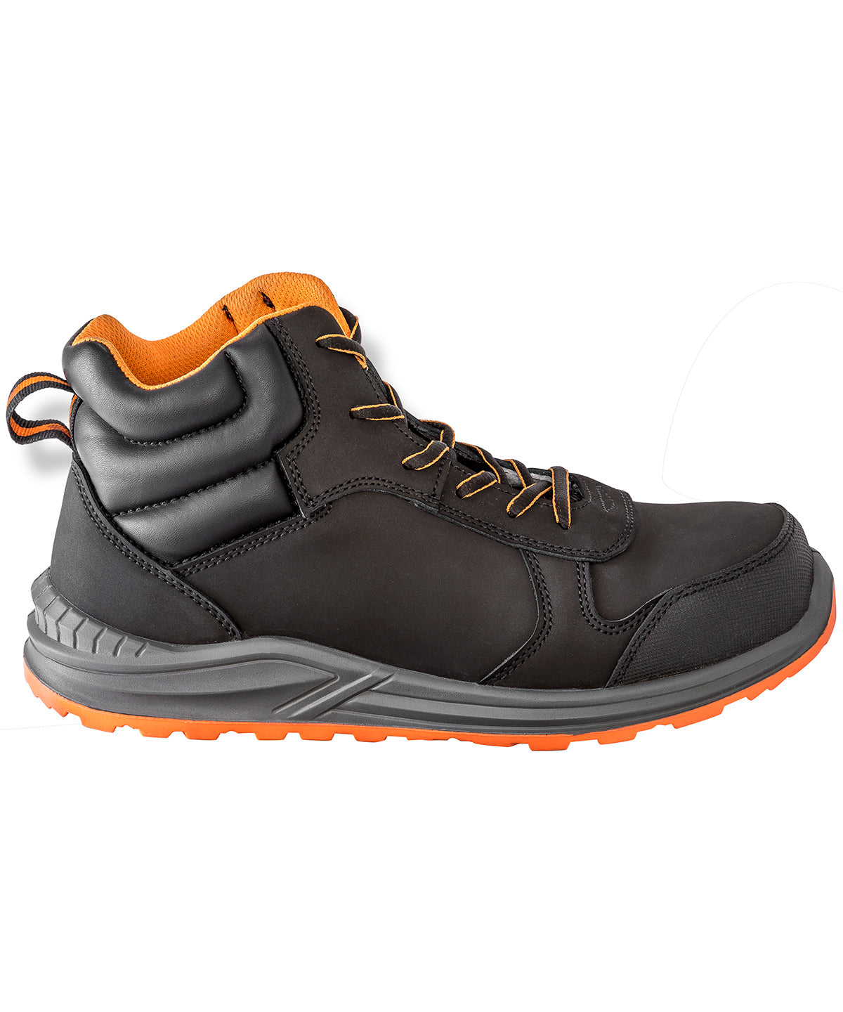 Stirling safety boot - Black/Grey/Orange