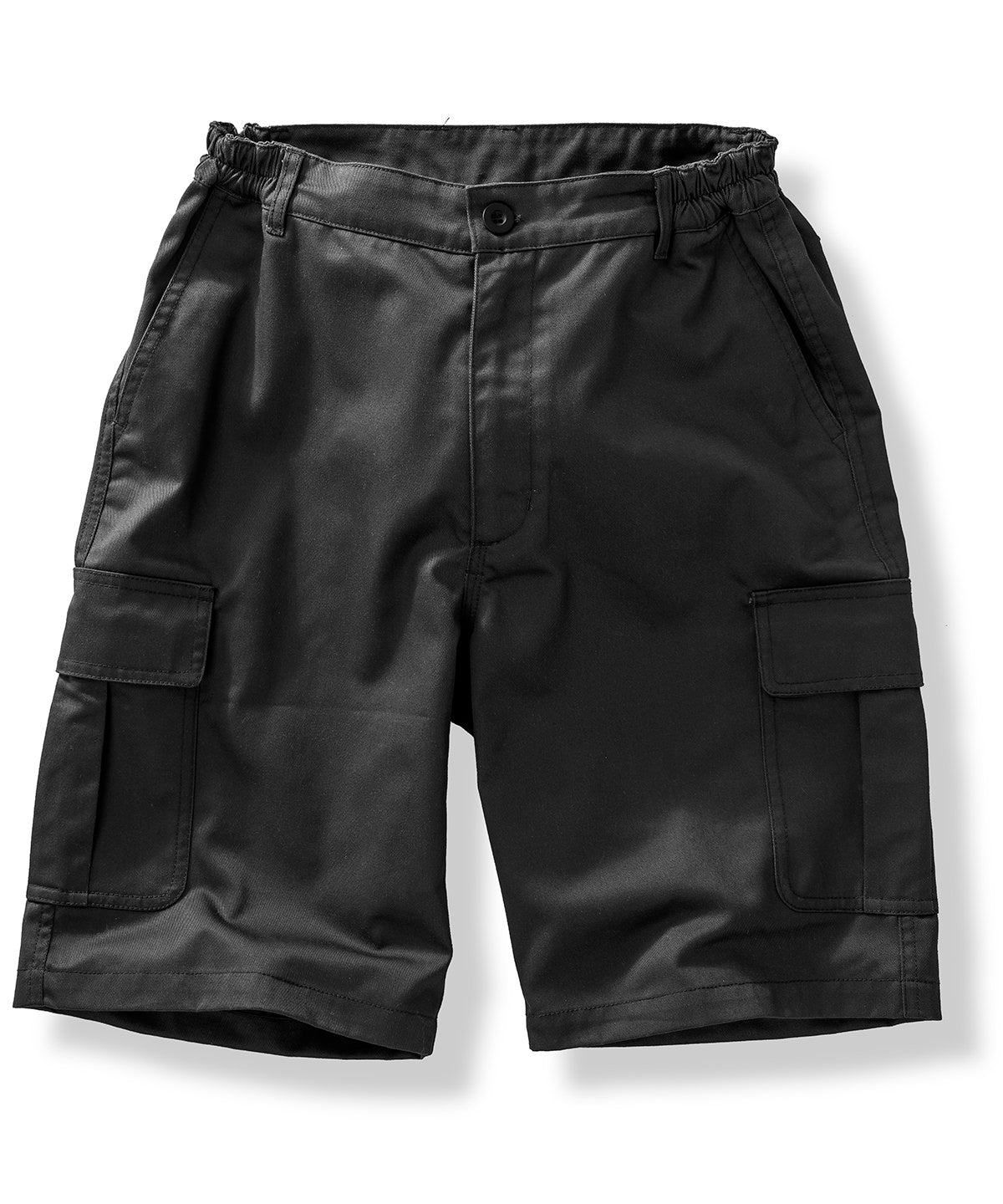 Recycled work-guard utility shorts - Black