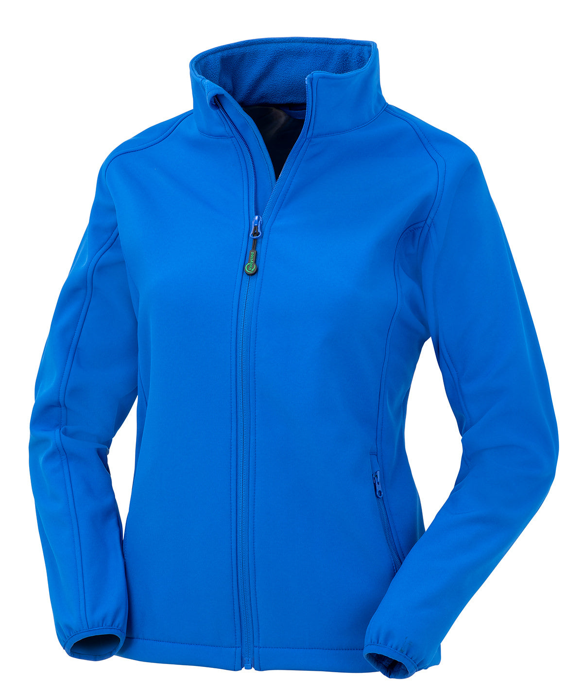 Women's recycled 2-layer printable softshell jacket  - Royal