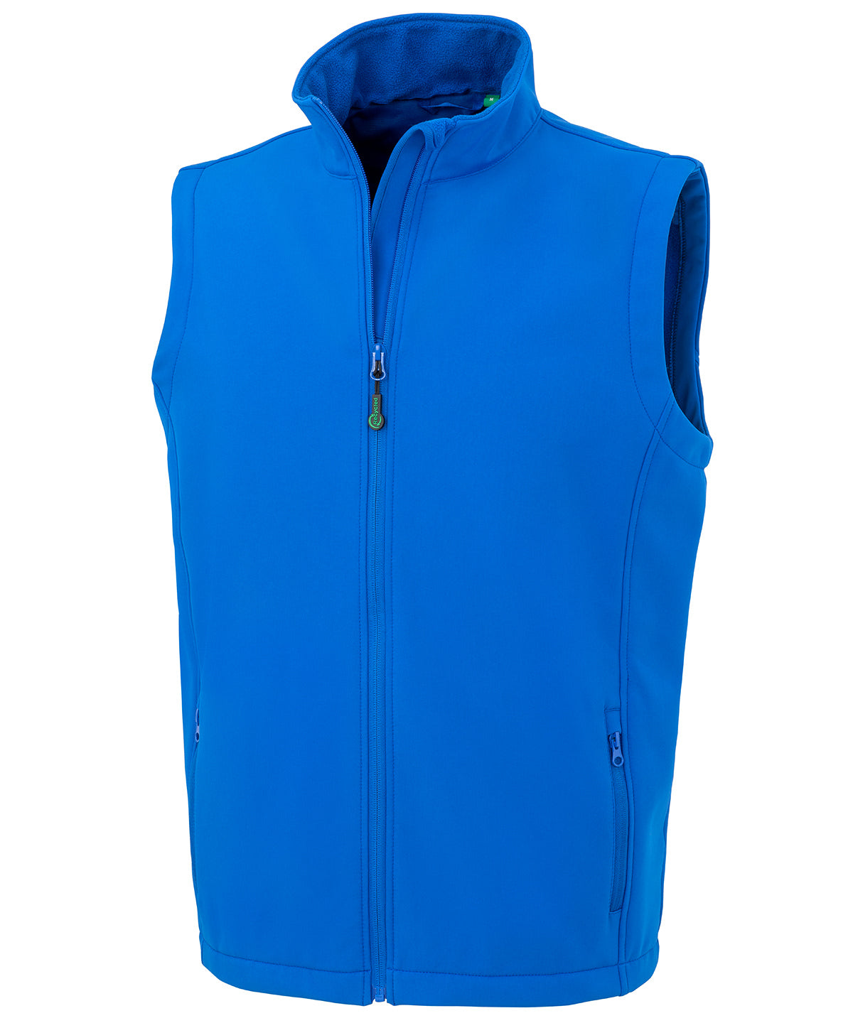 Men's recycled 2-layer printable softshell bodywarmer - Royal