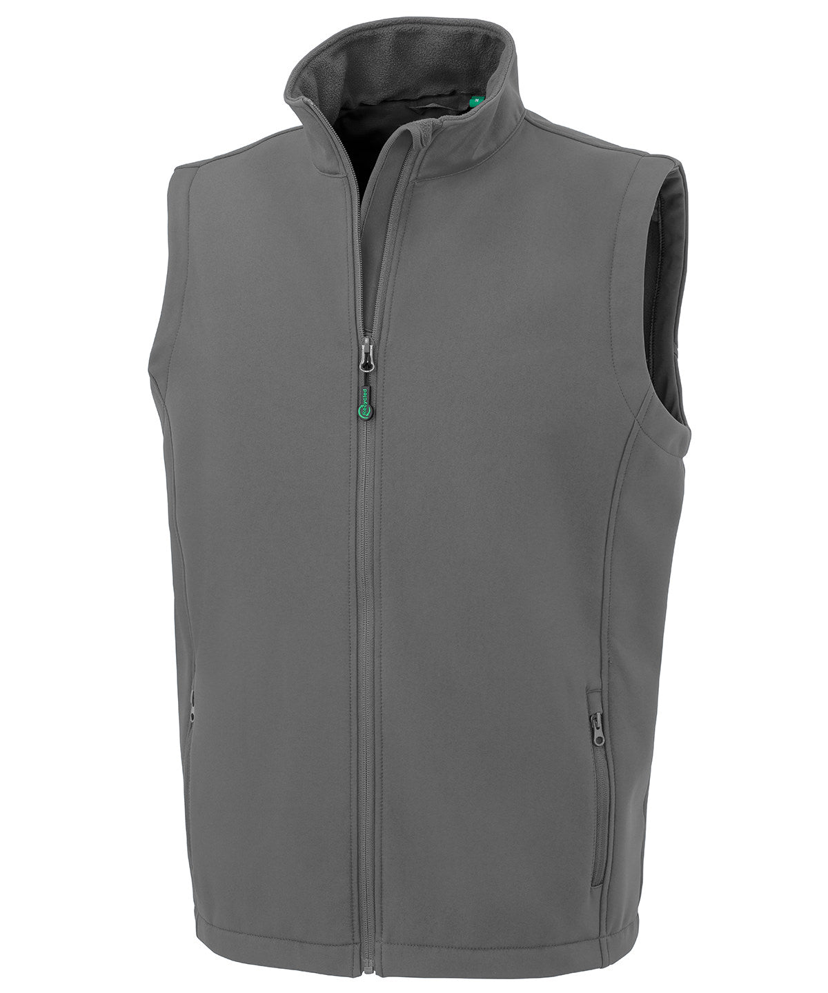 Men's recycled 2-layer printable softshell bodywarmer - Workguard Grey