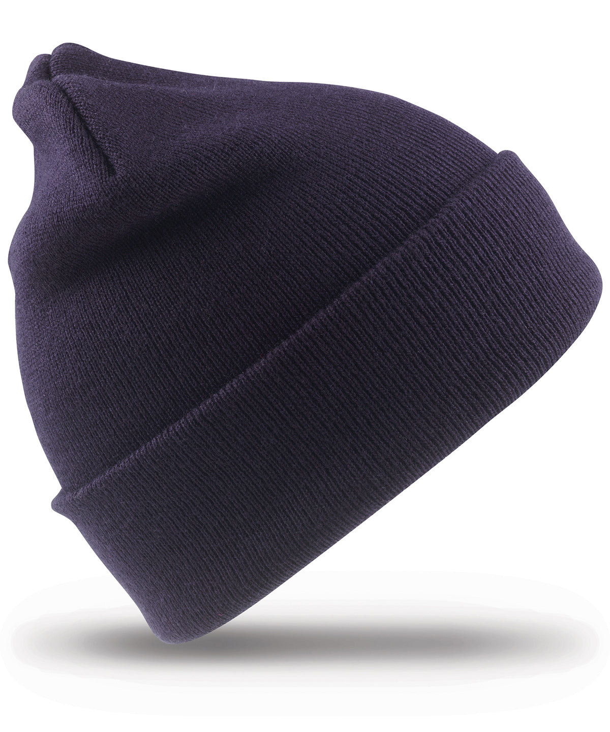 Recycled woolly ski hat - Navy