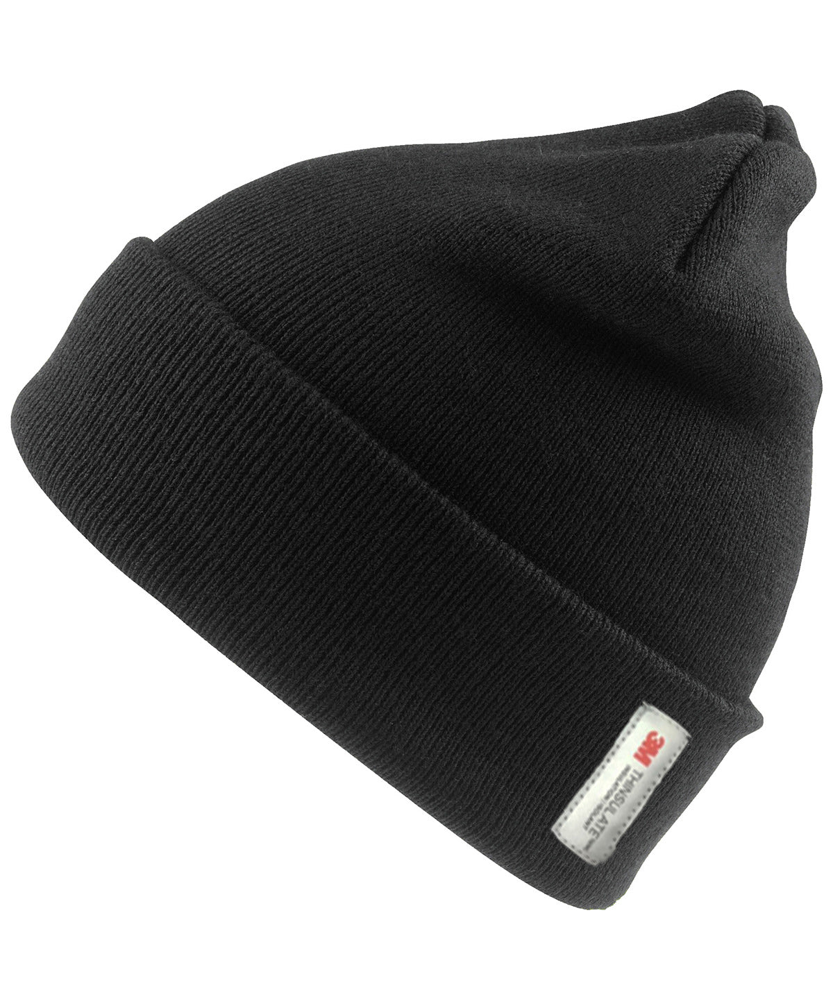 Recycled ThinsulateTM beanie - Black
