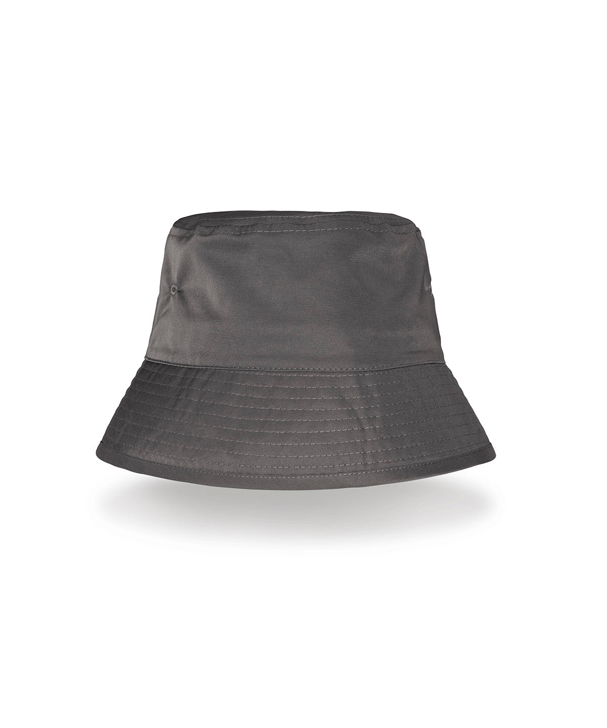 Recycled bound edge bucket hat  - Grey
