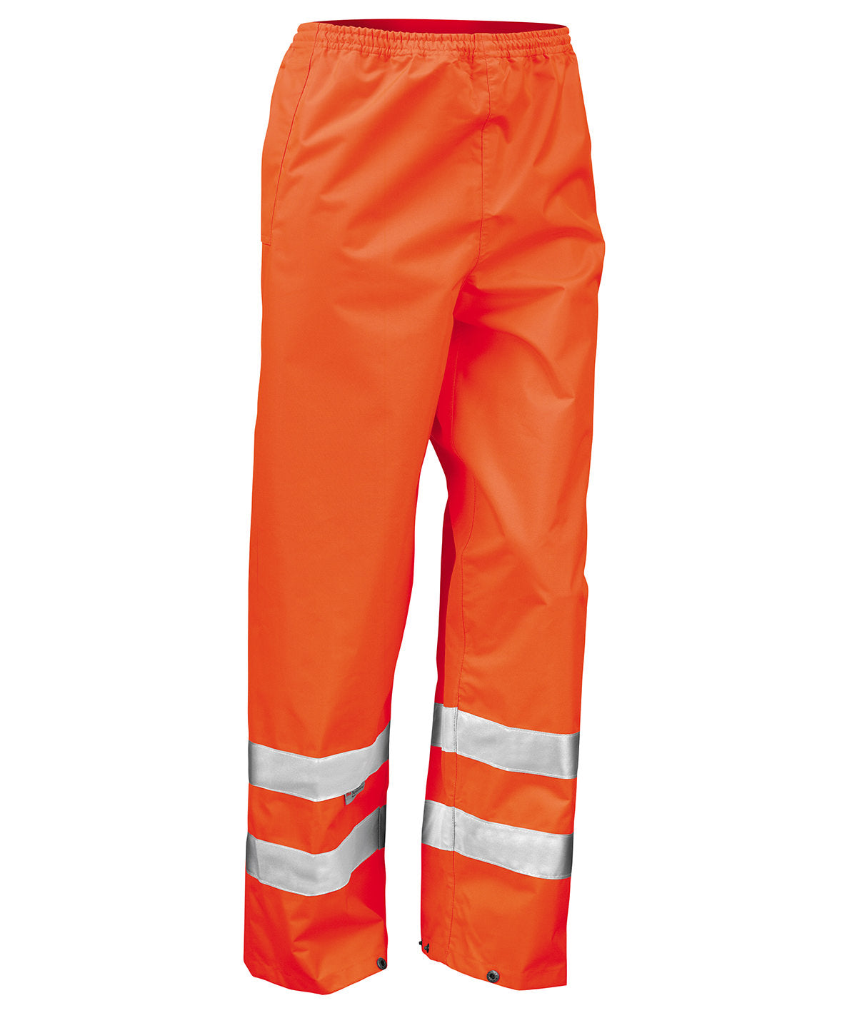 Safety high-viz trousers - Fluorescent Orange